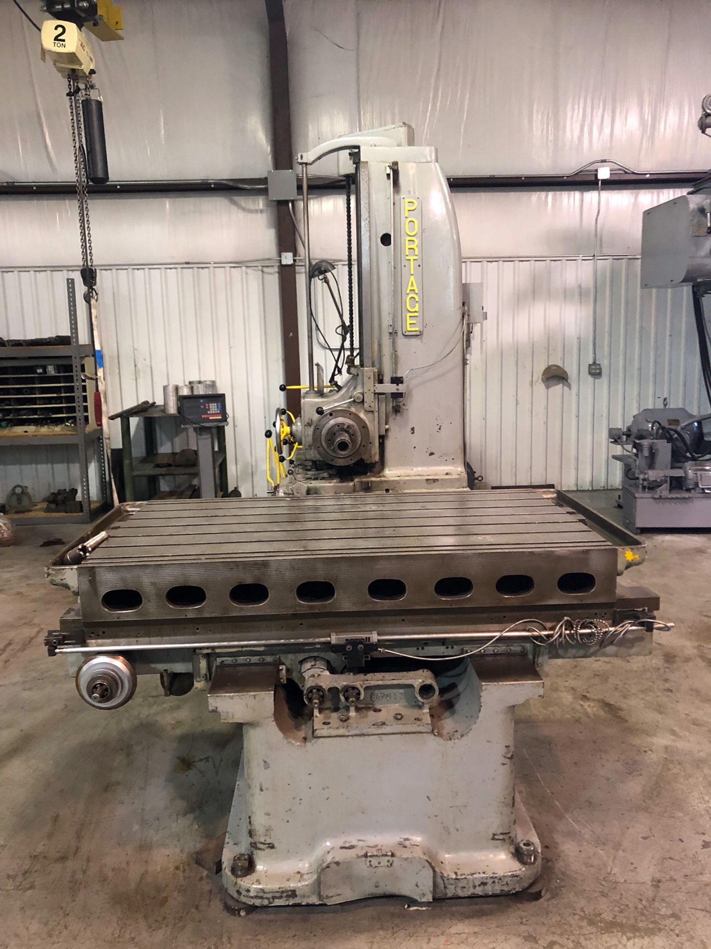 4" Portage Horizontal Boring Mill