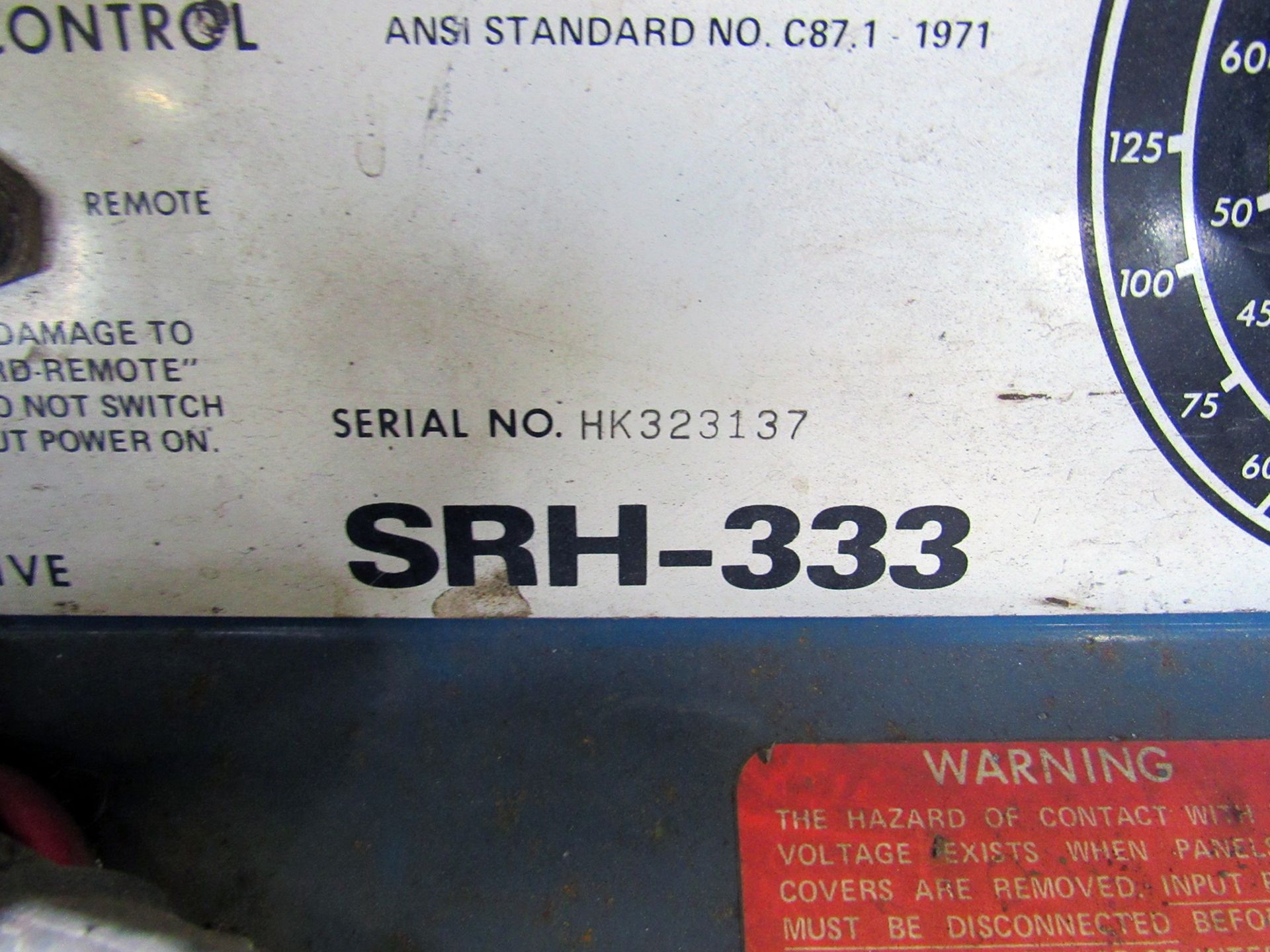 Miller SRH-333 DC Arc Welding Power Source - Image 2 of 2