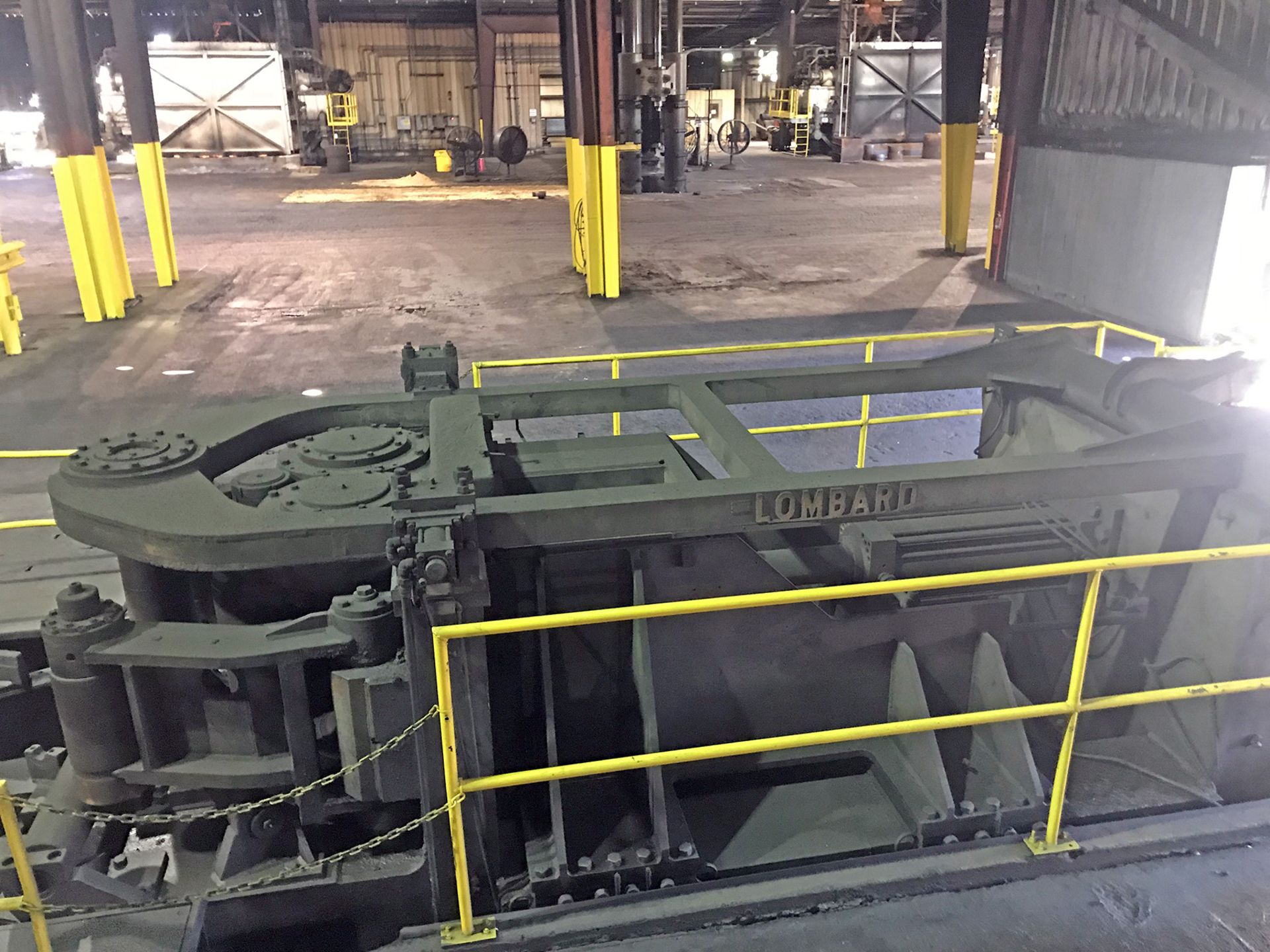 120" Dia. Cap. Lombard Radial Axial Ring Mill - Image 3 of 10