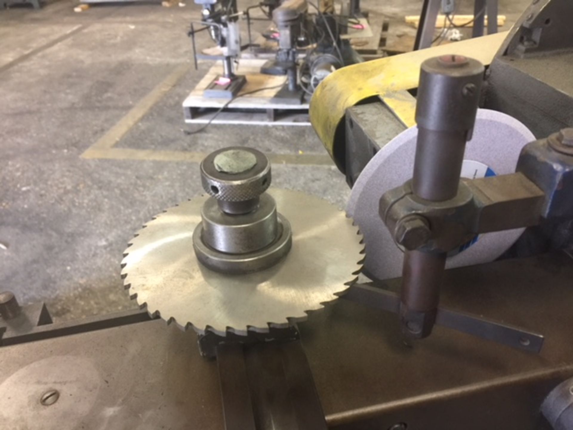 Schmidt Tempo Type K4 Manual Saw Blade Grinder - Image 3 of 8