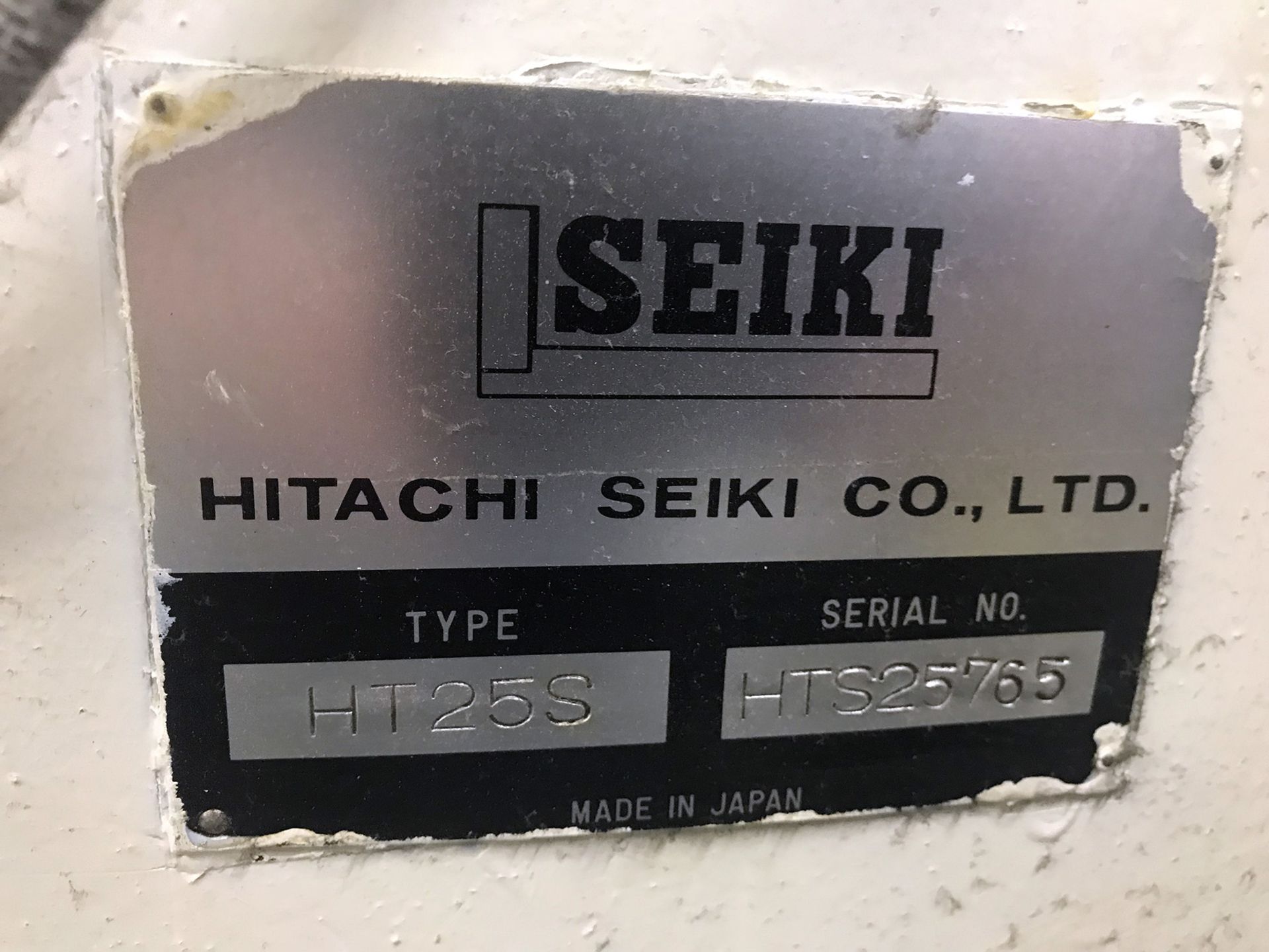 Hitachi Seiki Model HT25S CNC Slant Bed Lathe - Image 8 of 8