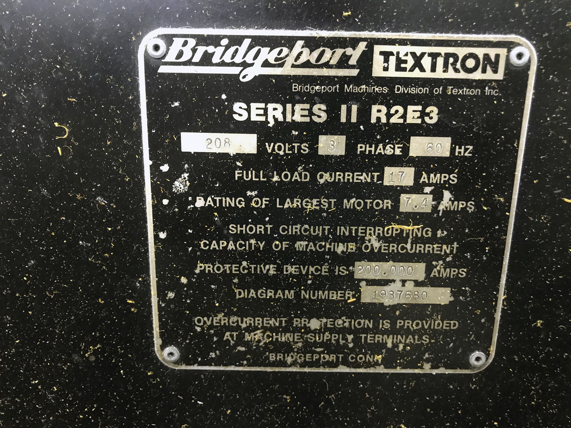 Bridgeport Series II R2E3 CNC Vertical Milling Machine - Image 11 of 11