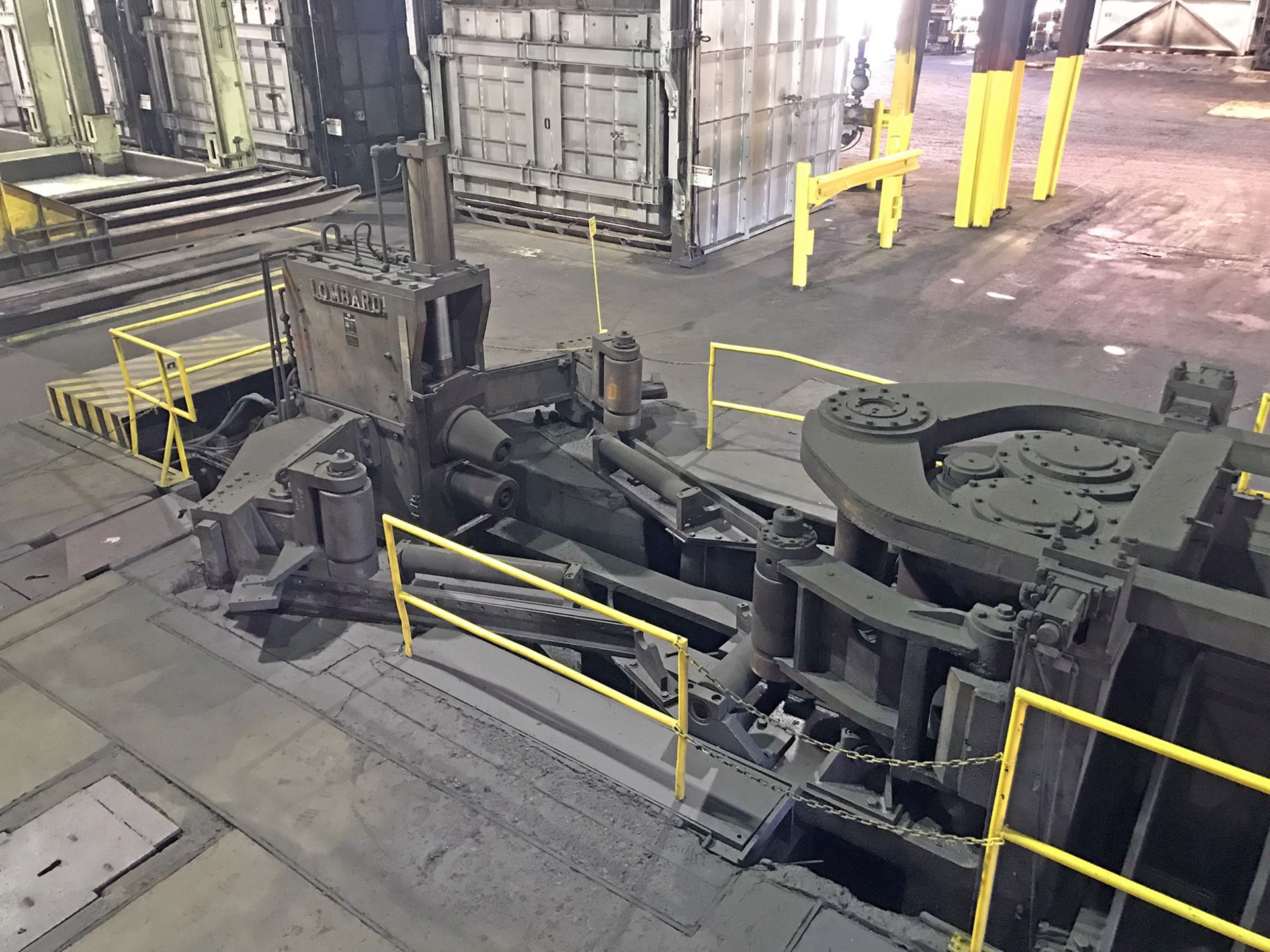 120" Dia. Cap. Lombard Radial Axial Ring Mill