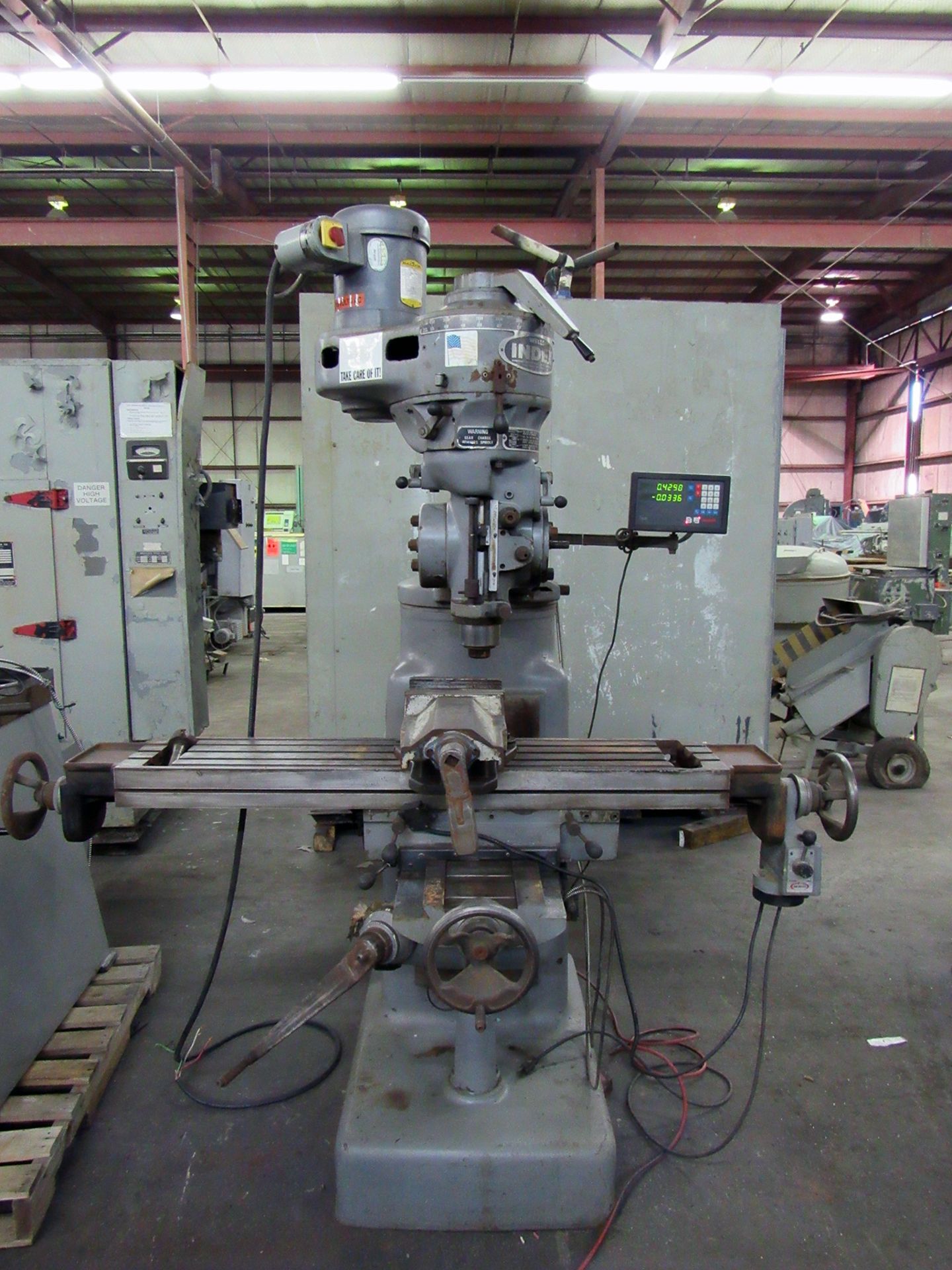 Wells-Index Model 847 Vertical Milling Machine