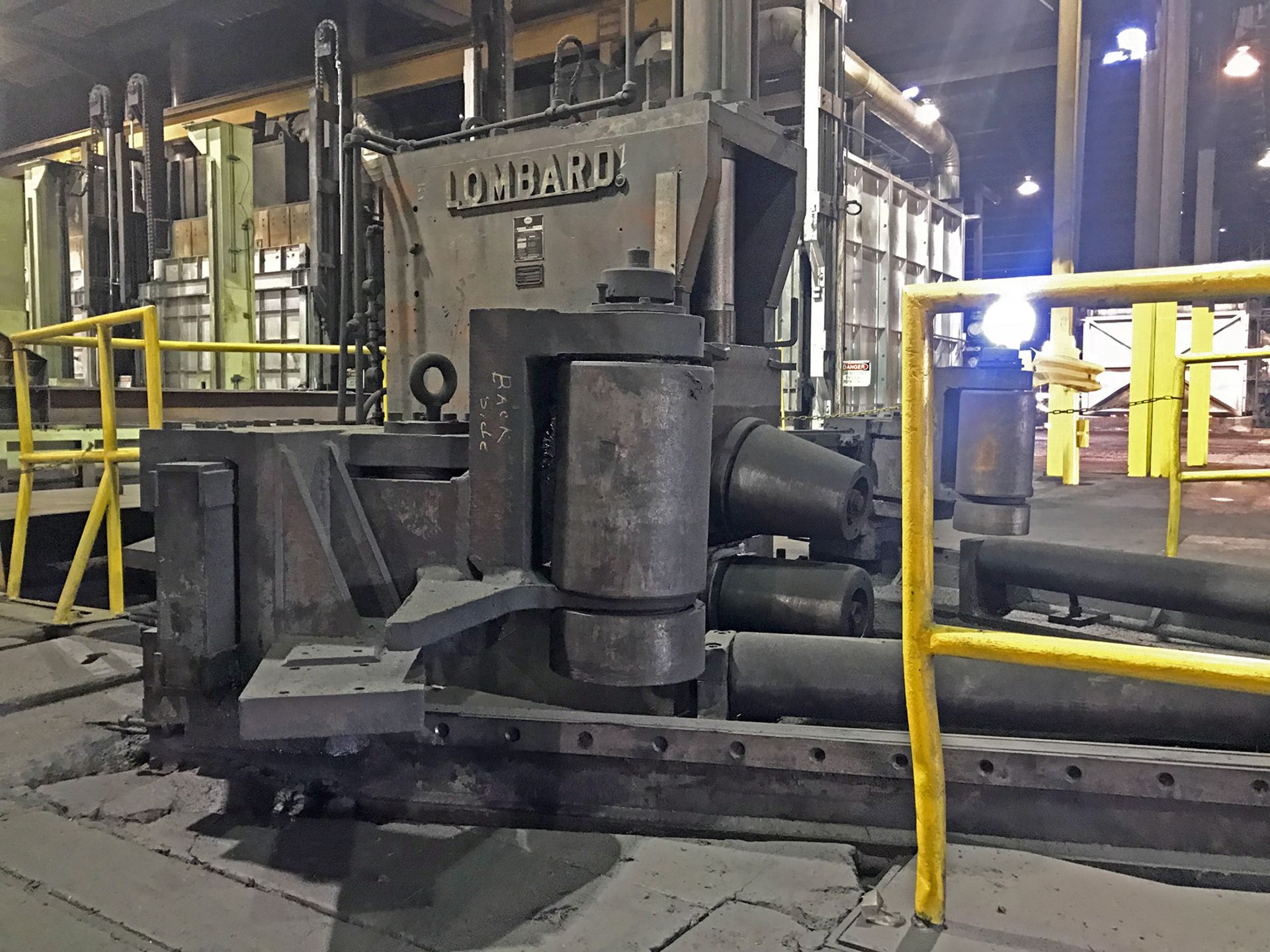 120" Dia. Cap. Lombard Radial Axial Ring Mill - Image 7 of 10