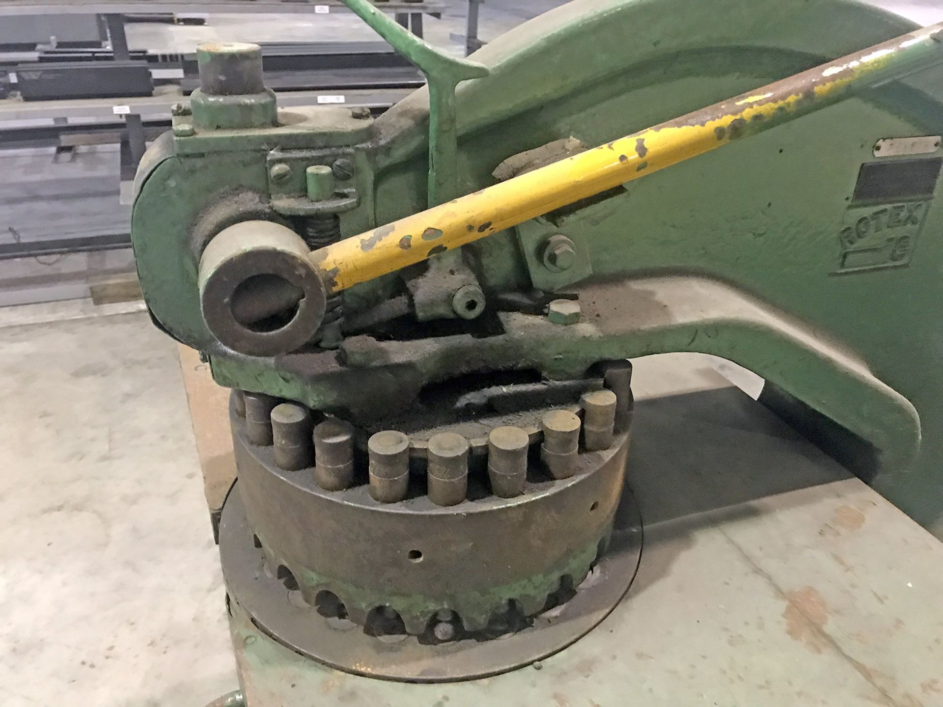 Rotex Model 18A52 Turret Punch Press - Image 6 of 8
