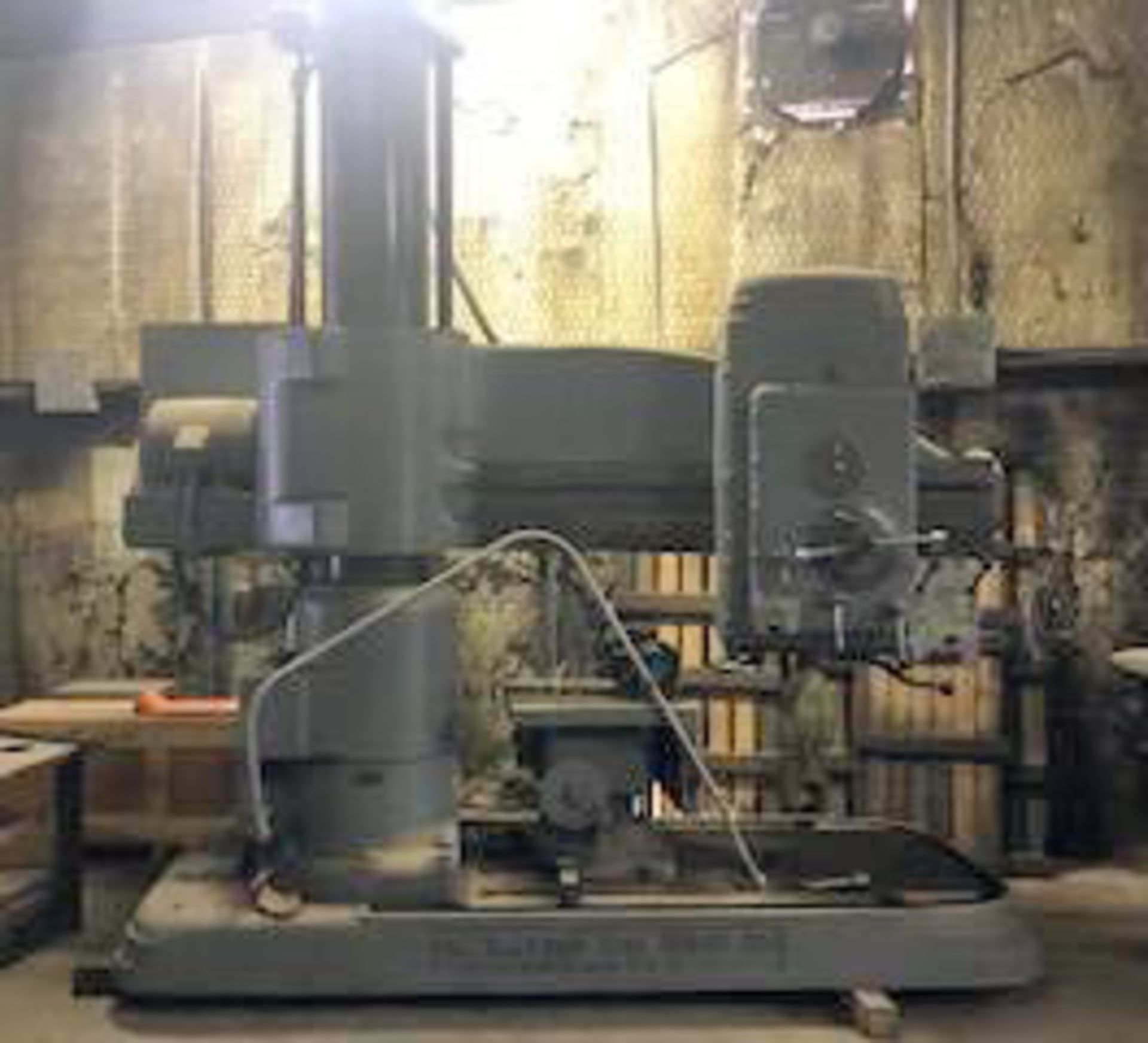 5' 15" American Hole Wizard Radial Arm Drill