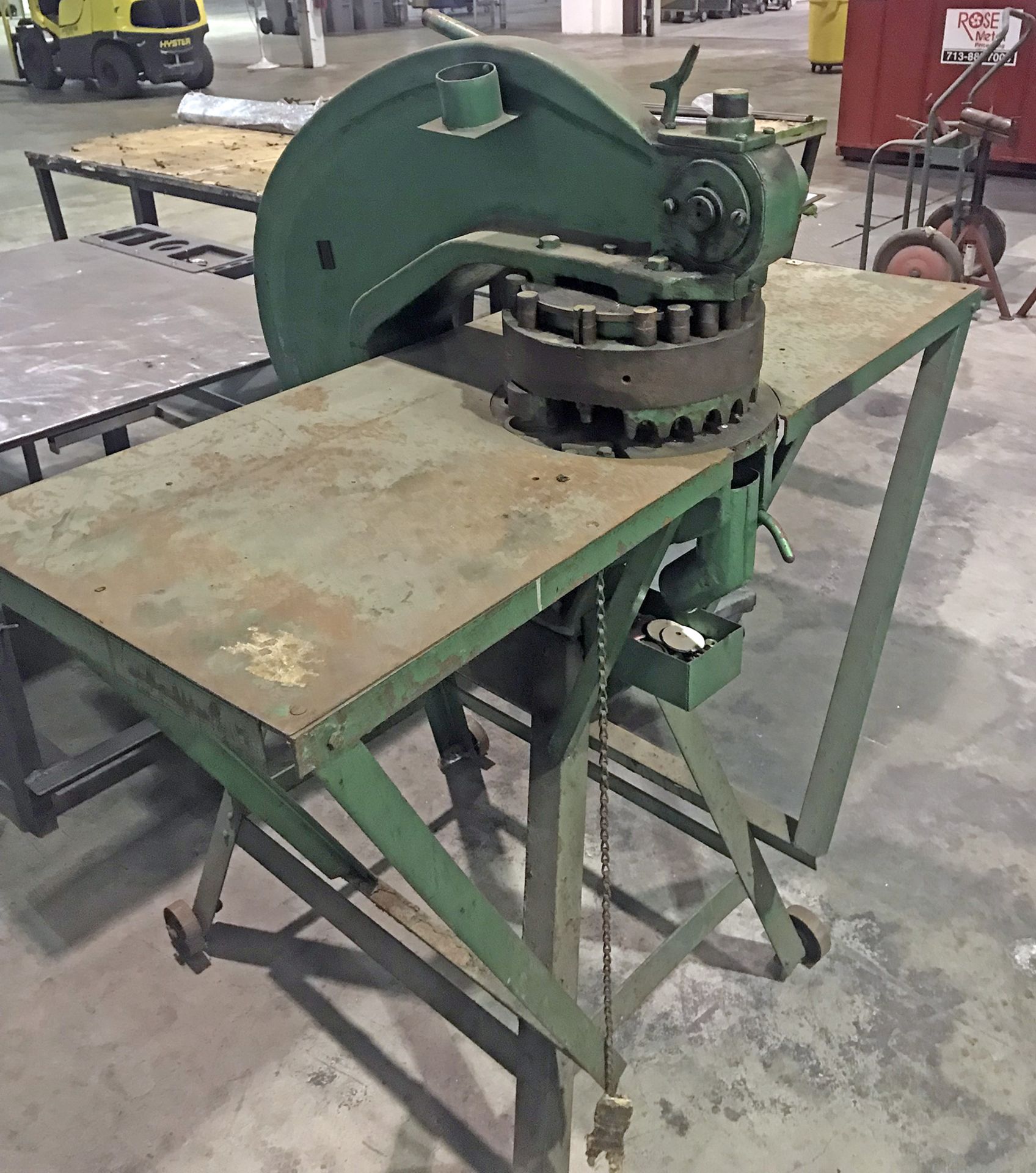 Rotex Model 18A52 Turret Punch Press