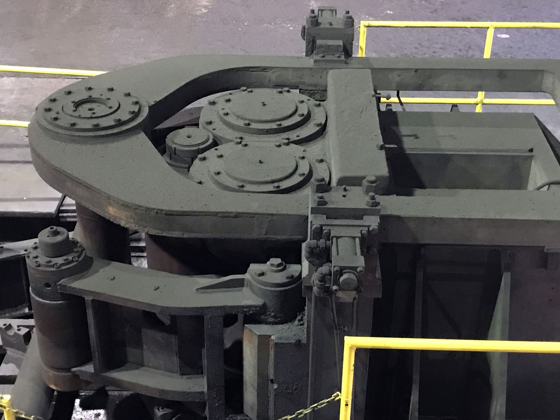 120" Dia. Cap. Lombard Radial Axial Ring Mill - Image 5 of 10