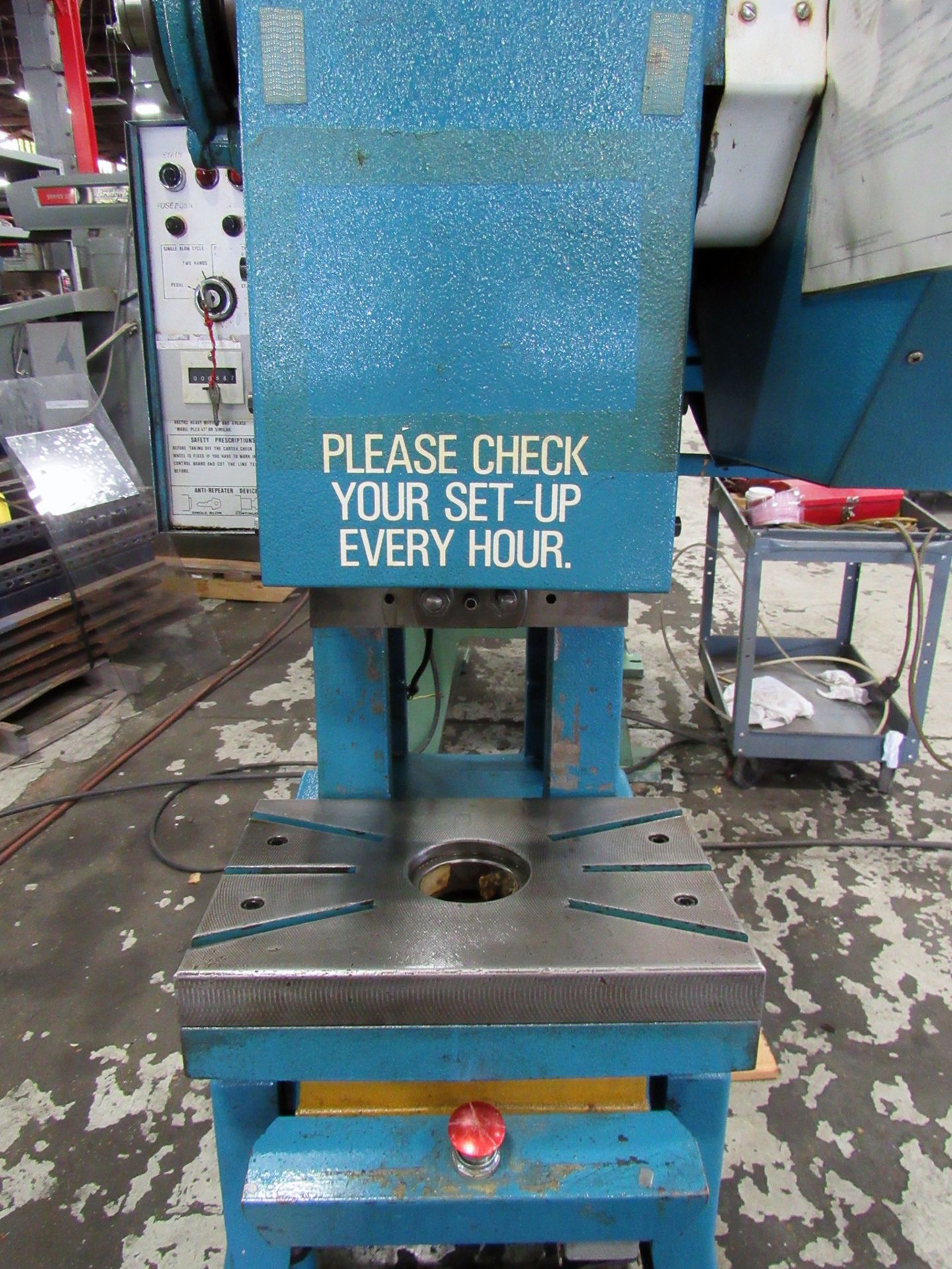 20 Ton Sangiacomo Eccentric Flywheel, Variable Stroke Model T 20 IM OBI Press - Image 5 of 8