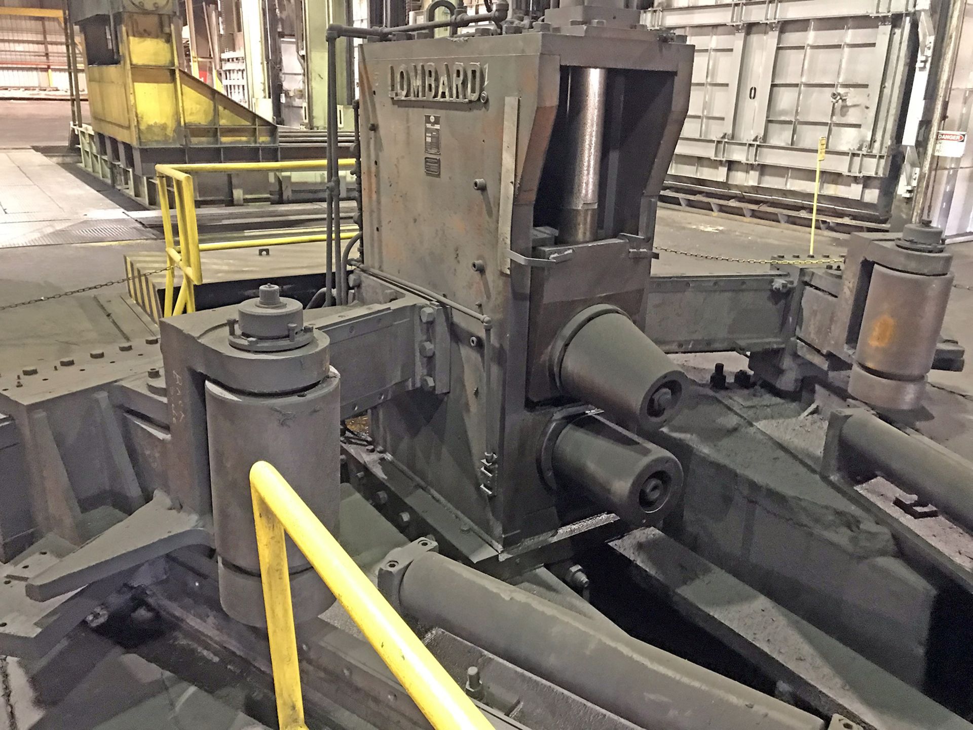 120" Dia. Cap. Lombard Radial Axial Ring Mill - Image 9 of 10