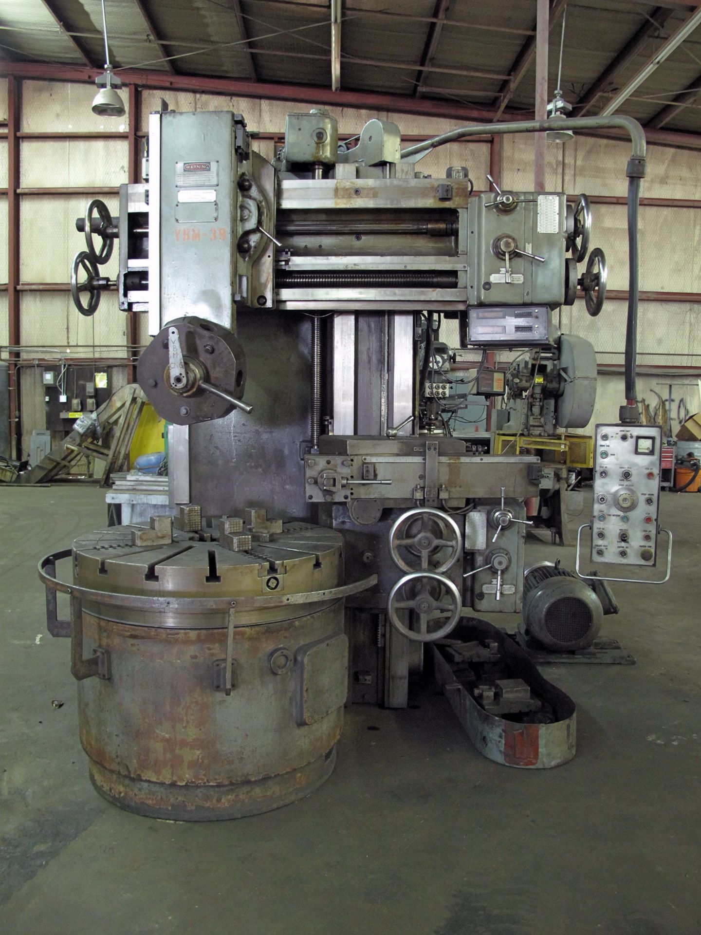 43" Polamco Model KNA-110/135A Vertical Turret Lathe