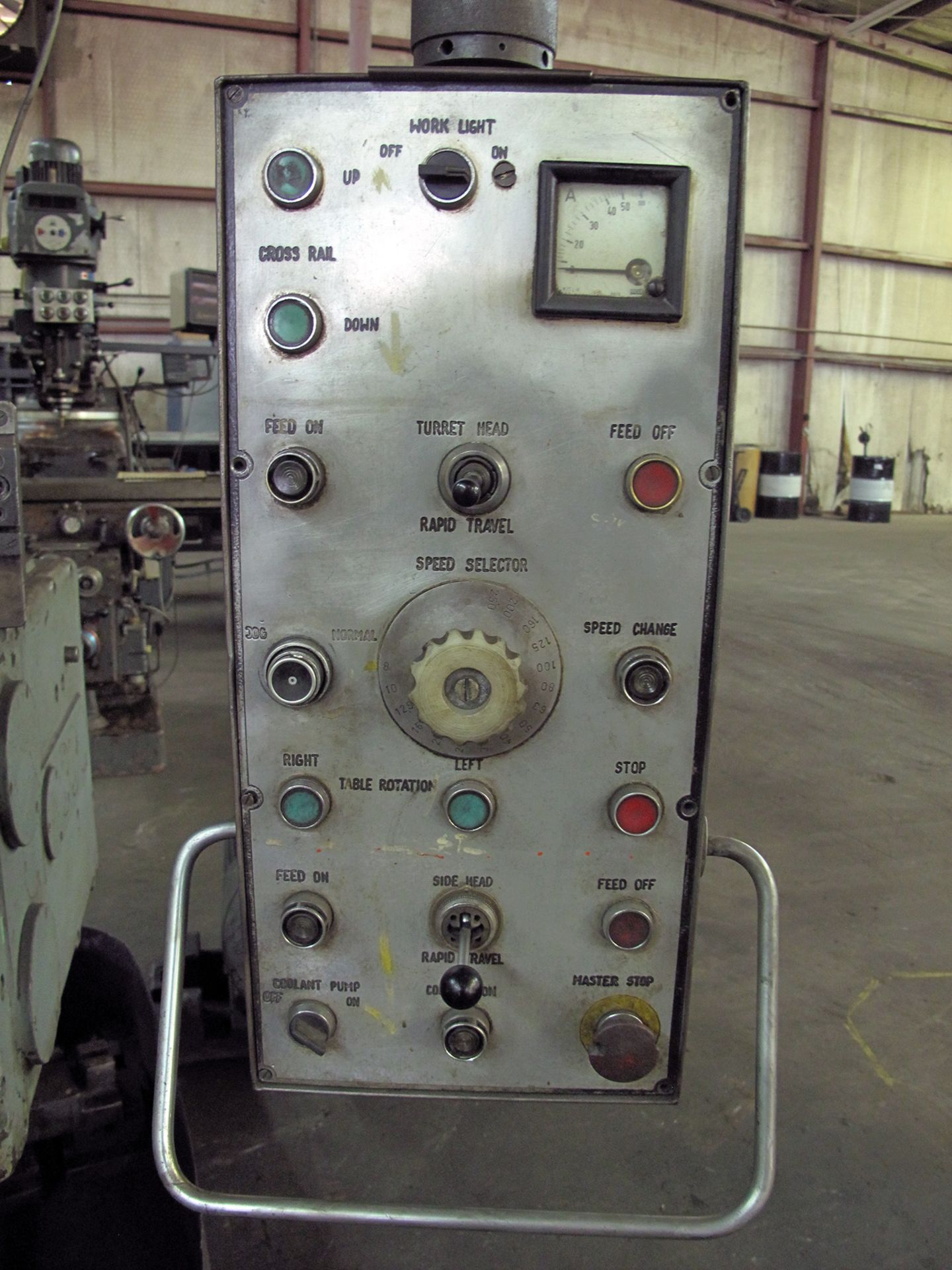 43" Polamco Model KNA-110/135A Vertical Turret Lathe - Image 4 of 10