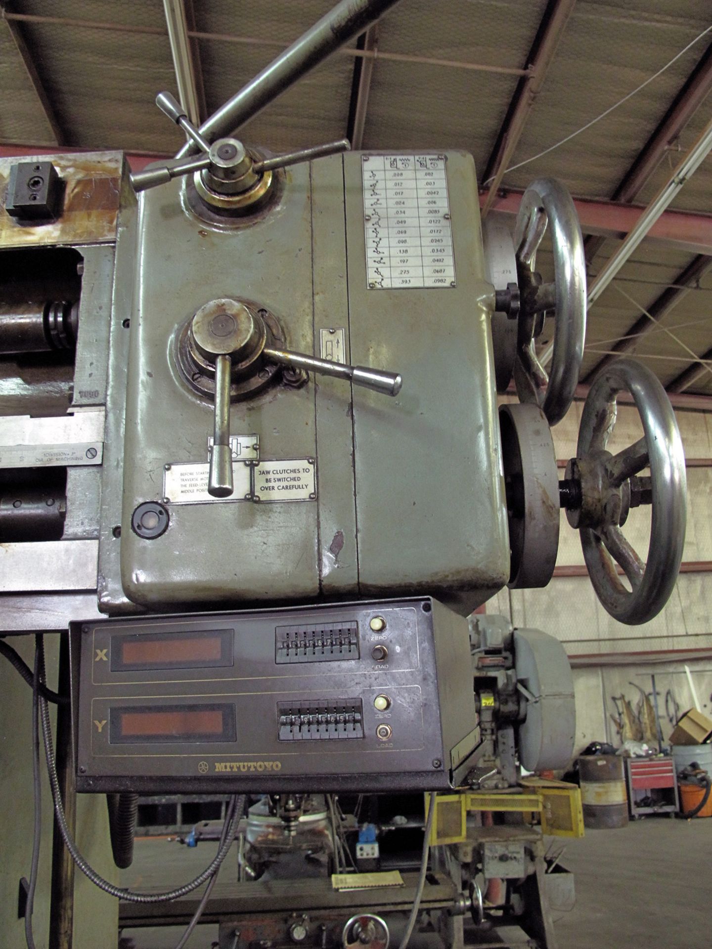 43" Polamco Model KNA-110/135A Vertical Turret Lathe - Image 9 of 10