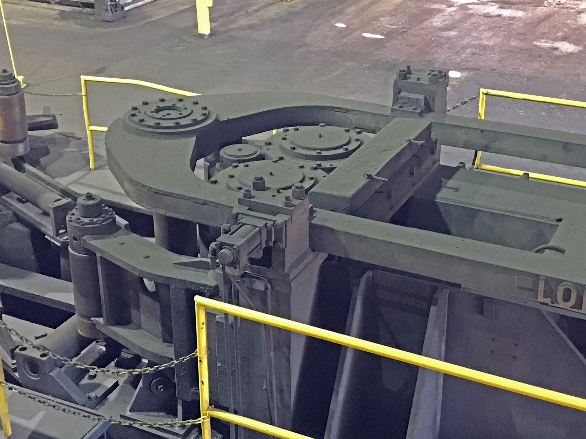 120" Dia. Cap. Lombard Radial Axial Ring Mill - Image 4 of 10