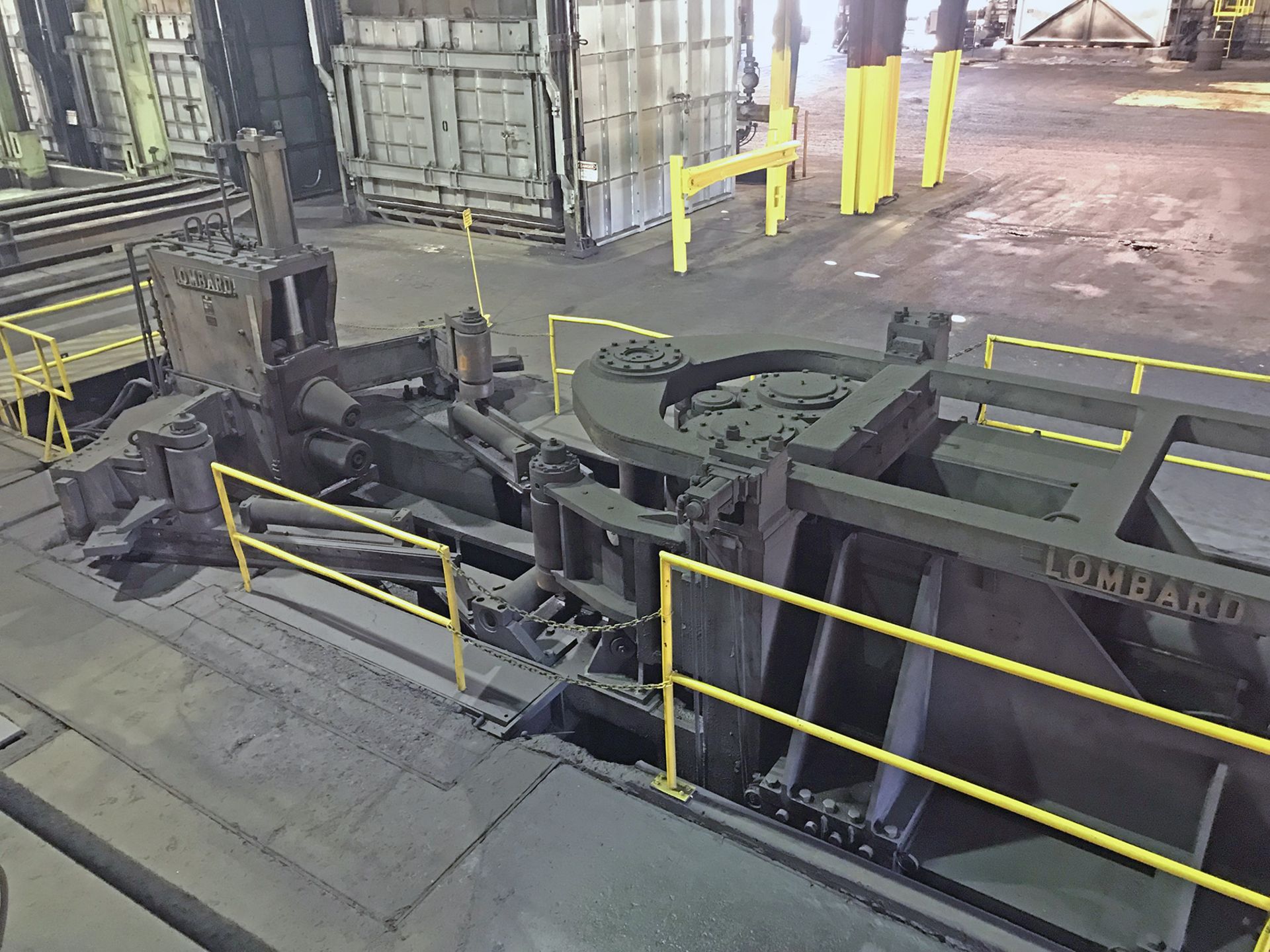 120" Dia. Cap. Lombard Radial Axial Ring Mill - Image 2 of 10
