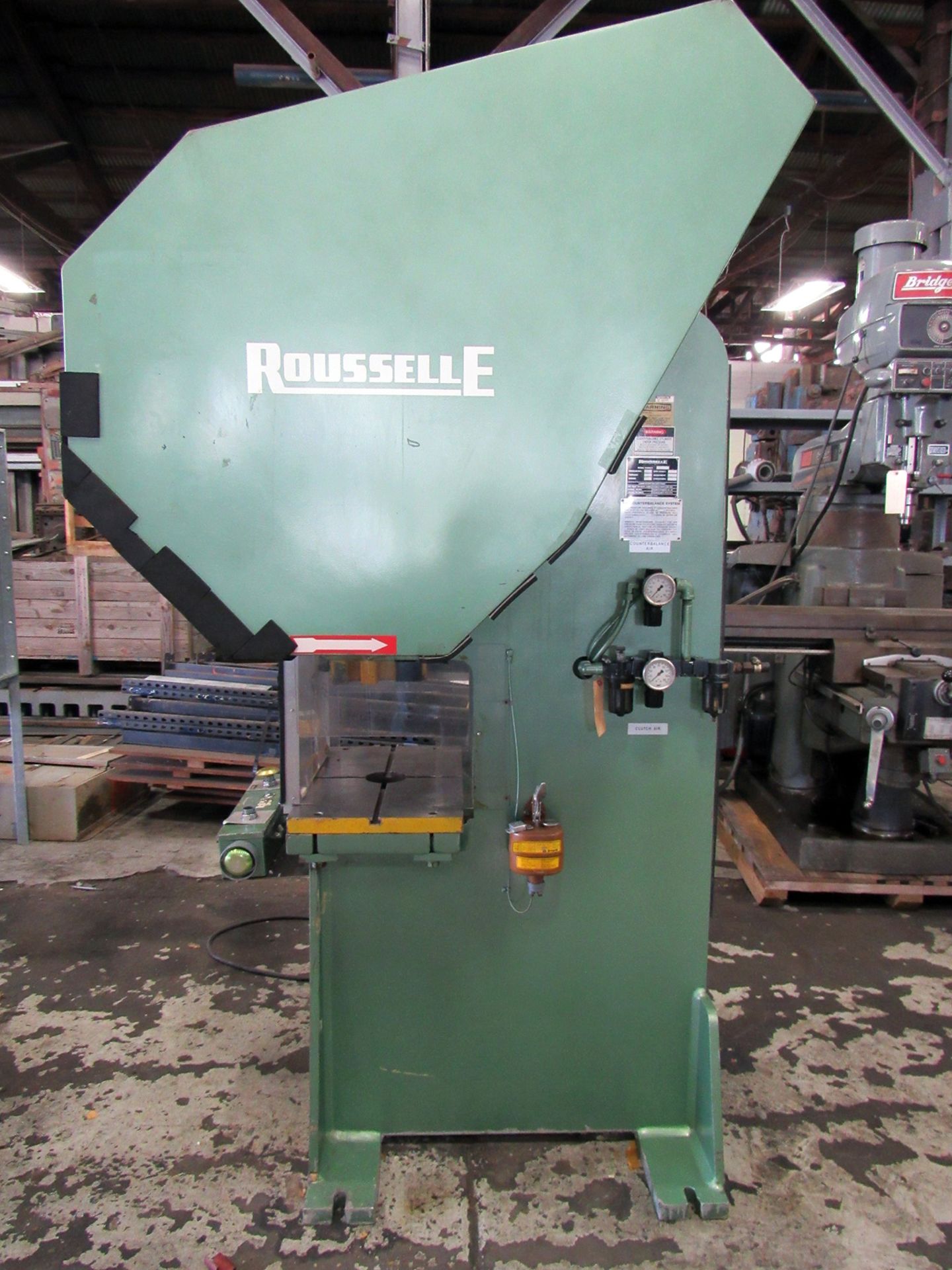 32 Ton Rouselle Model G1-32 OBS Press - Image 3 of 10