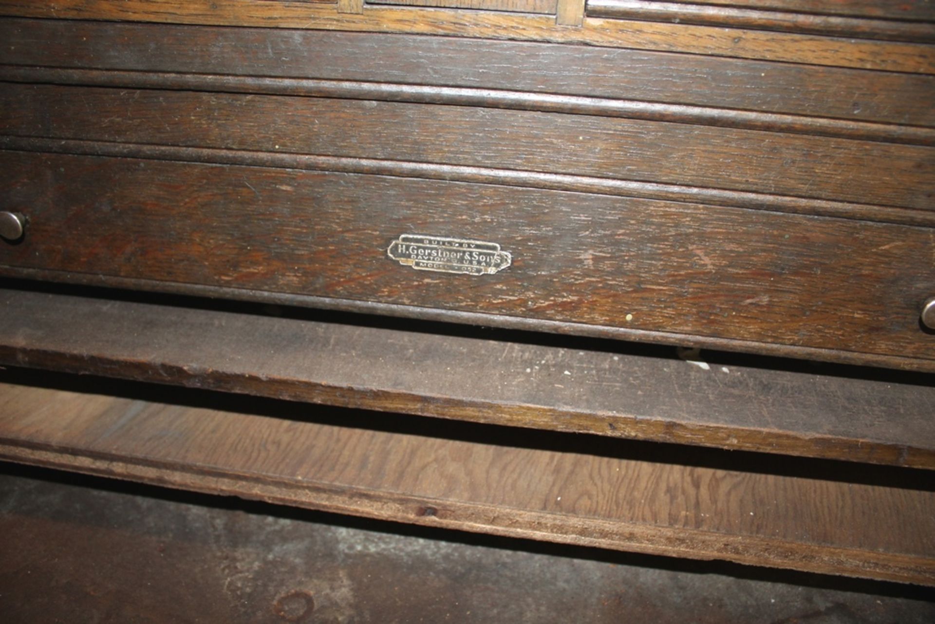 H. GERSTNER & SON MACHINIST TOOL CHEST - Image 2 of 2