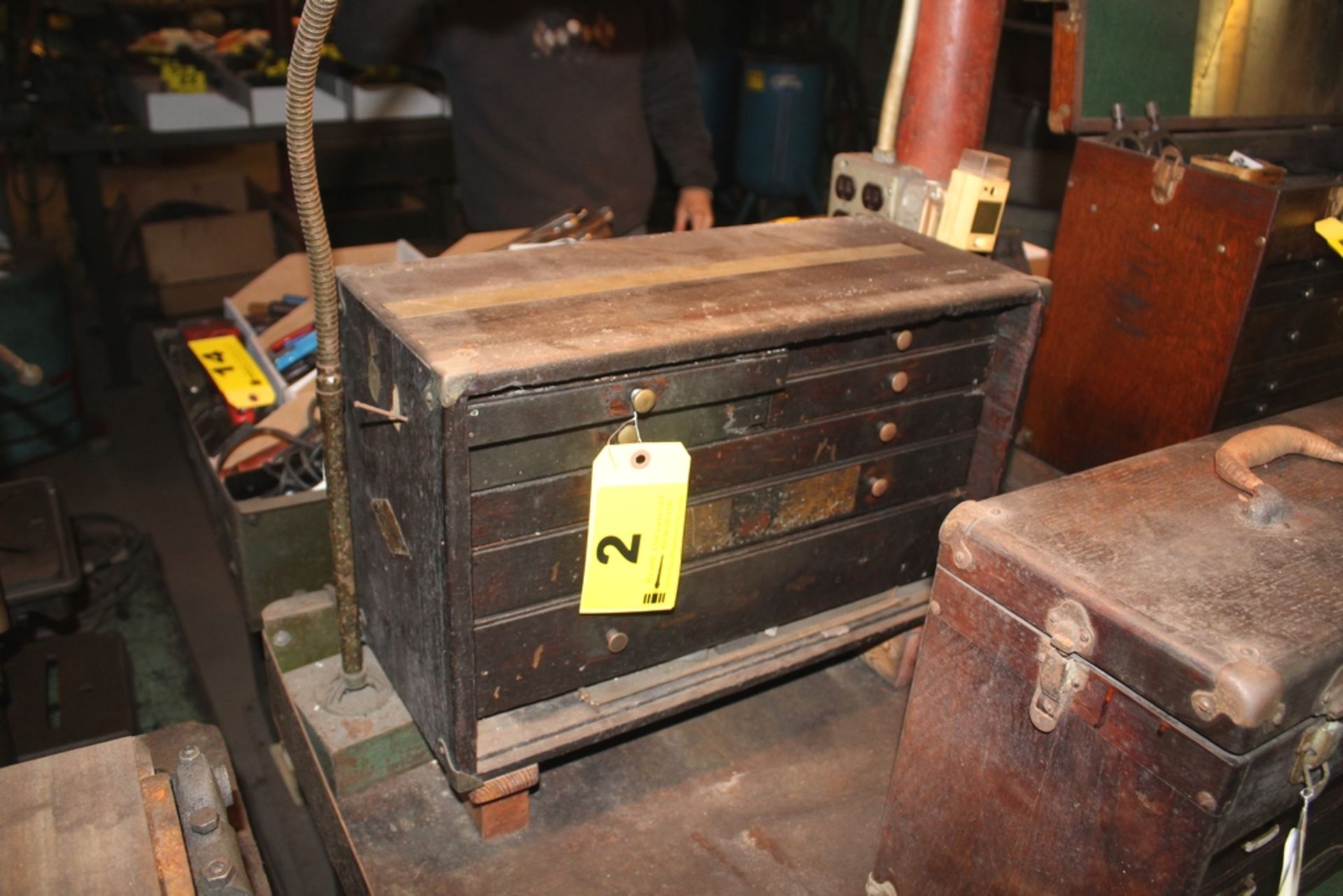 WOOD MACHINIST TOOL CHEST