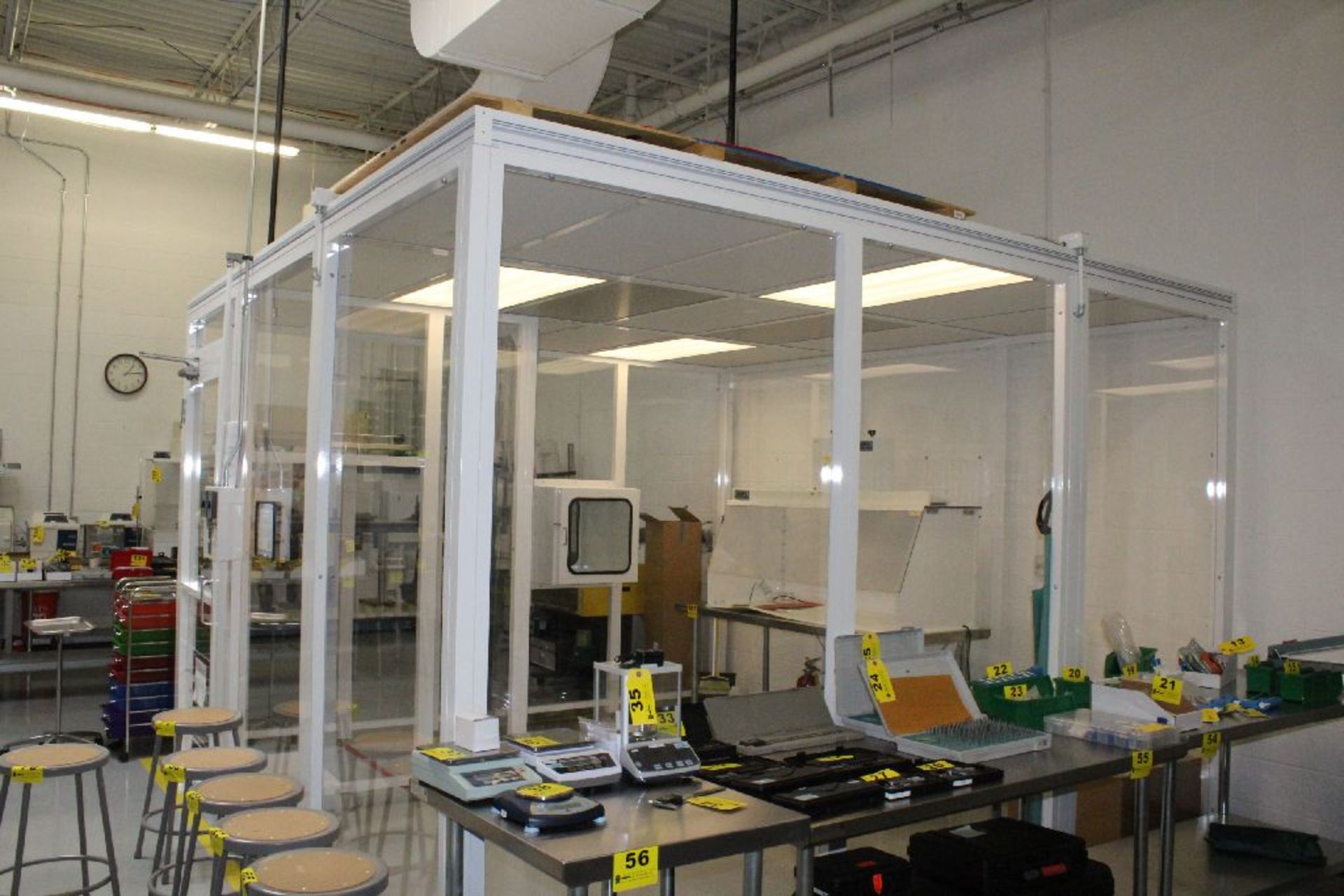 Angstrom Technology Self Contained Clean Room, Approx. 12’x12’x8’6” High, with Door, Pass Thru - Image 2 of 9