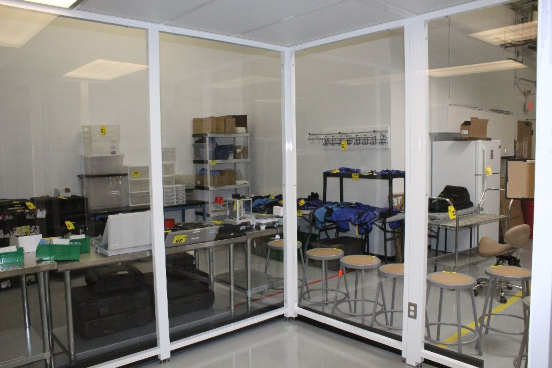 Angstrom Technology Self Contained Clean Room, Approx. 12’x12’x8’6” High, with Door, Pass Thru - Image 8 of 9