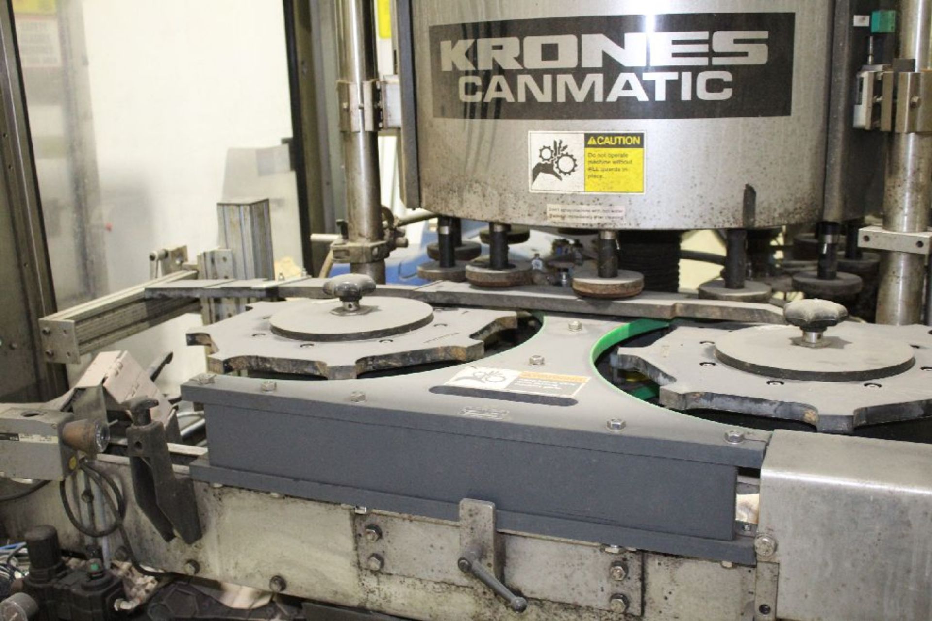 KRONES CANMATIC HOT MELT LABELER WITH (2)NORDSEN PROBLUE 7 GLUERS, KRONES CANMATIC - Image 2 of 7