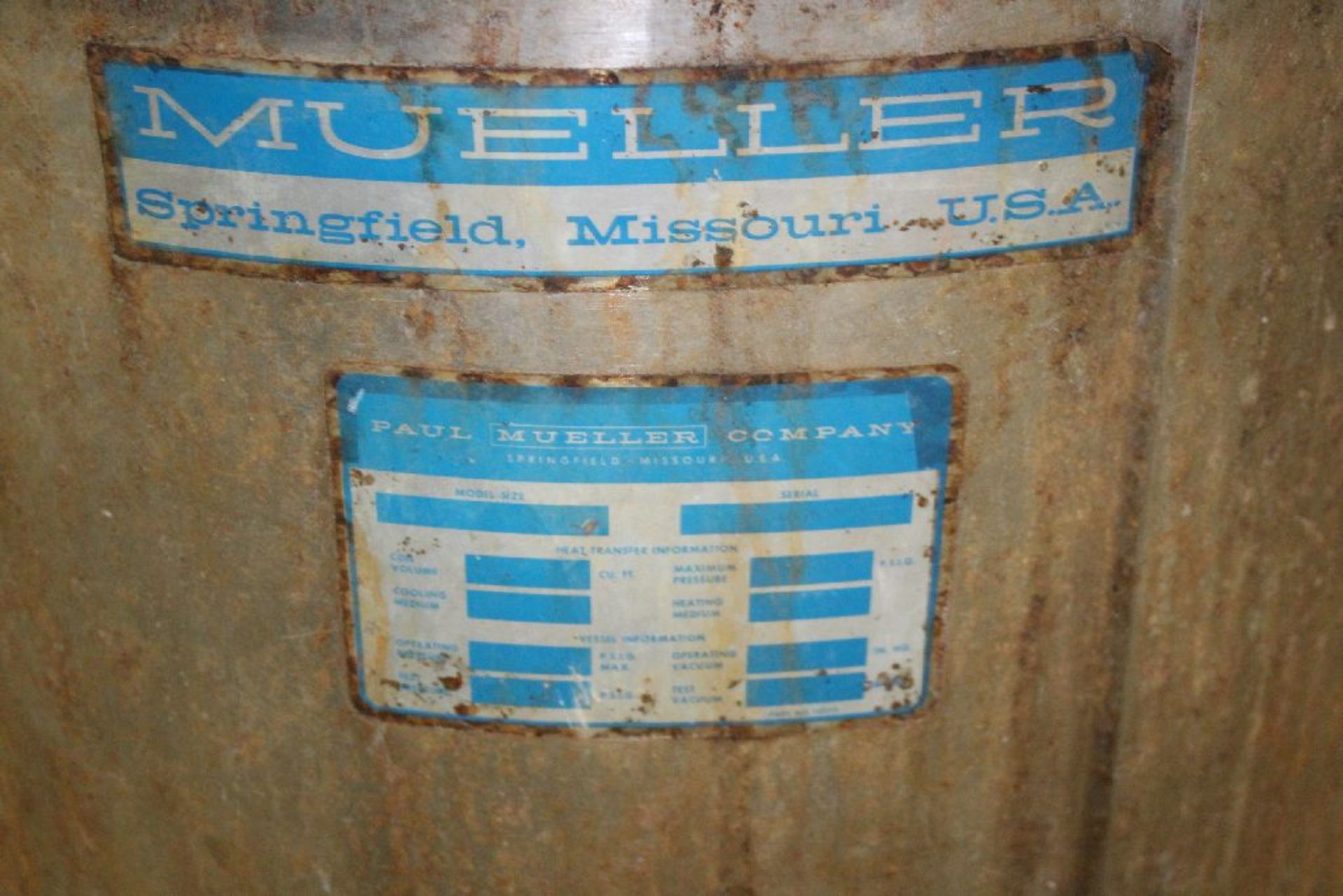 MUELLER WASH TANK, COMPARTMENTALIZED, 61" X 21" X 22" - Image 2 of 3
