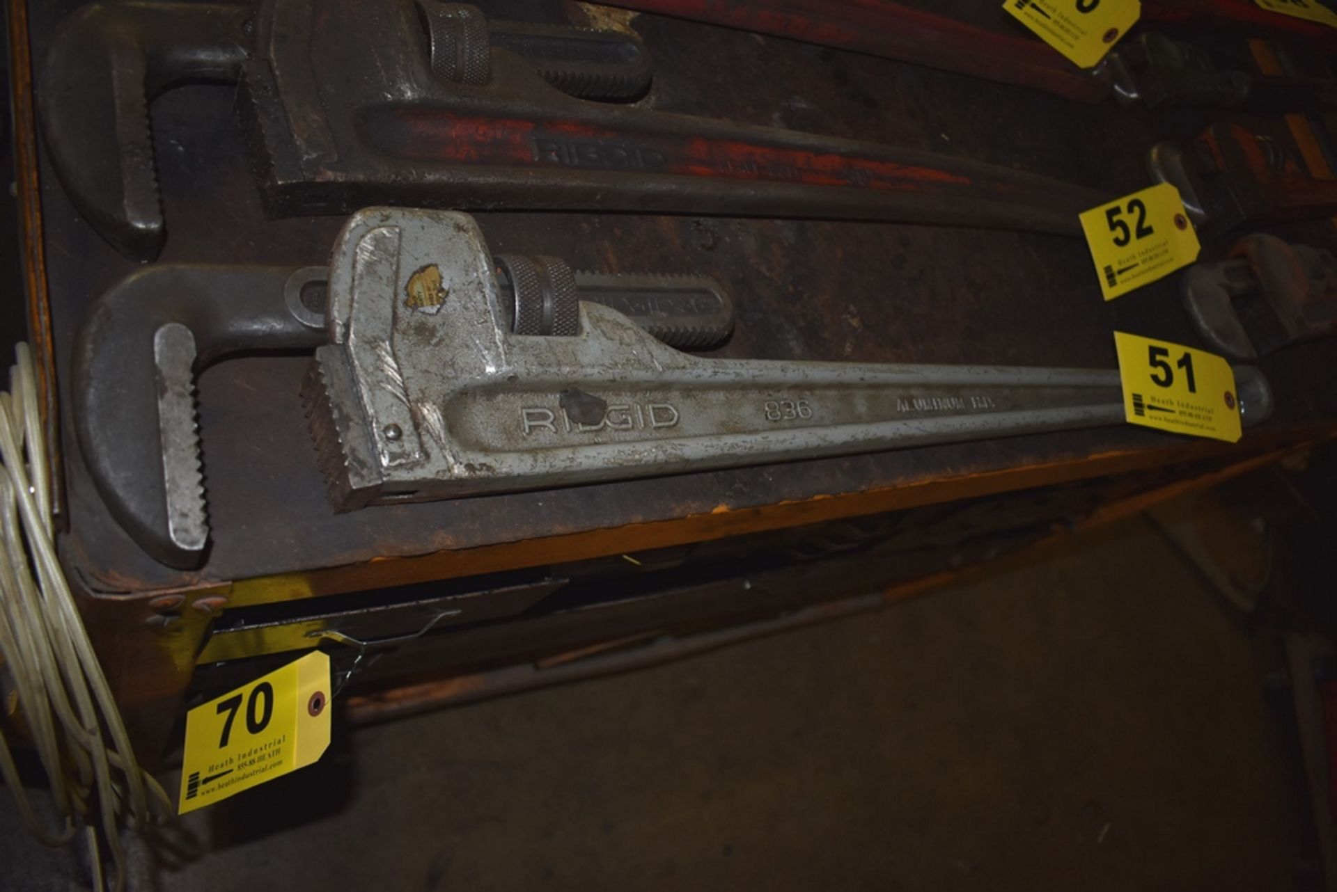 RIDGID 36" 836 ALUMINUM PIPE WRENCH