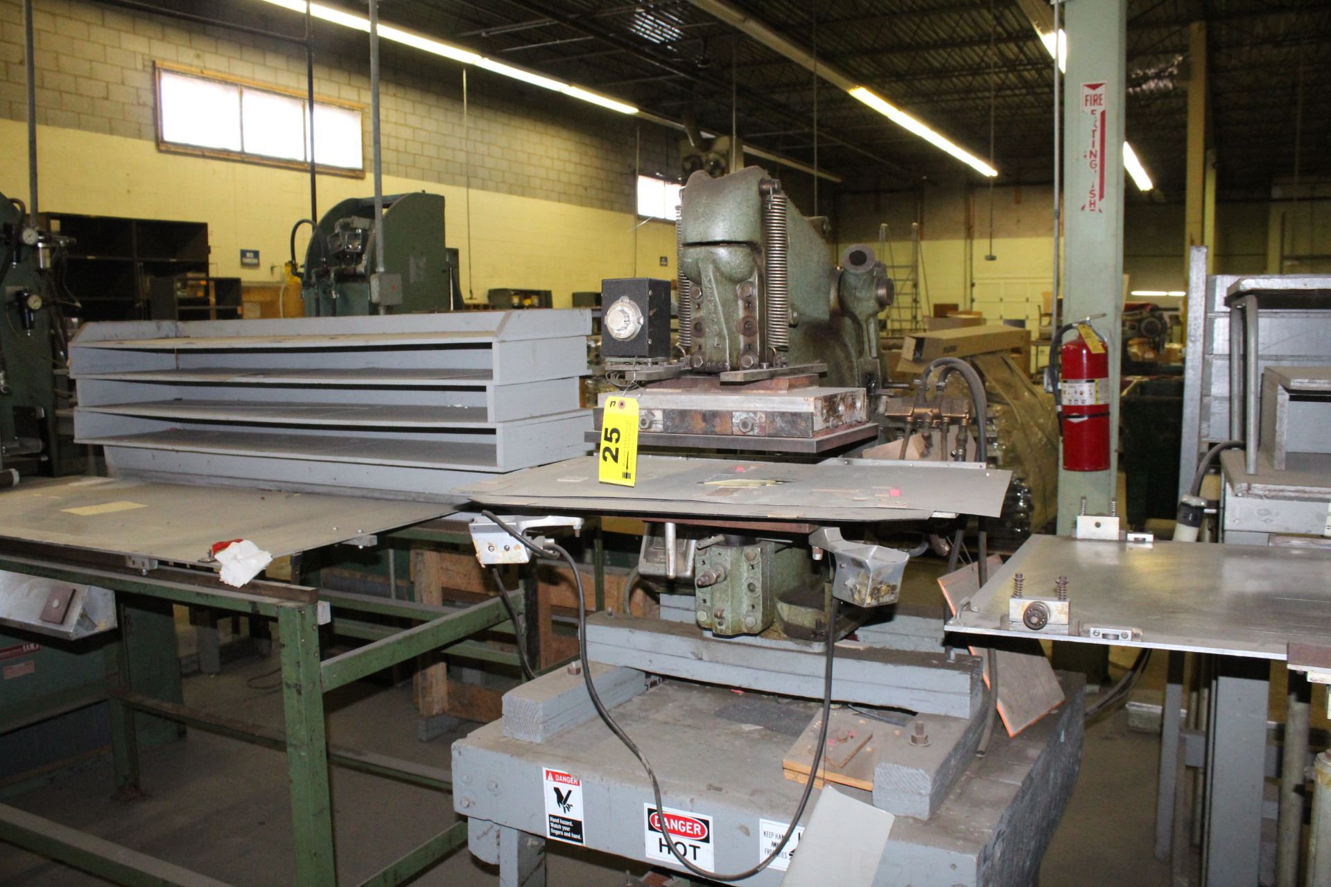 KENSOL MODEL K50D SEALING PRESS, S/N S336G