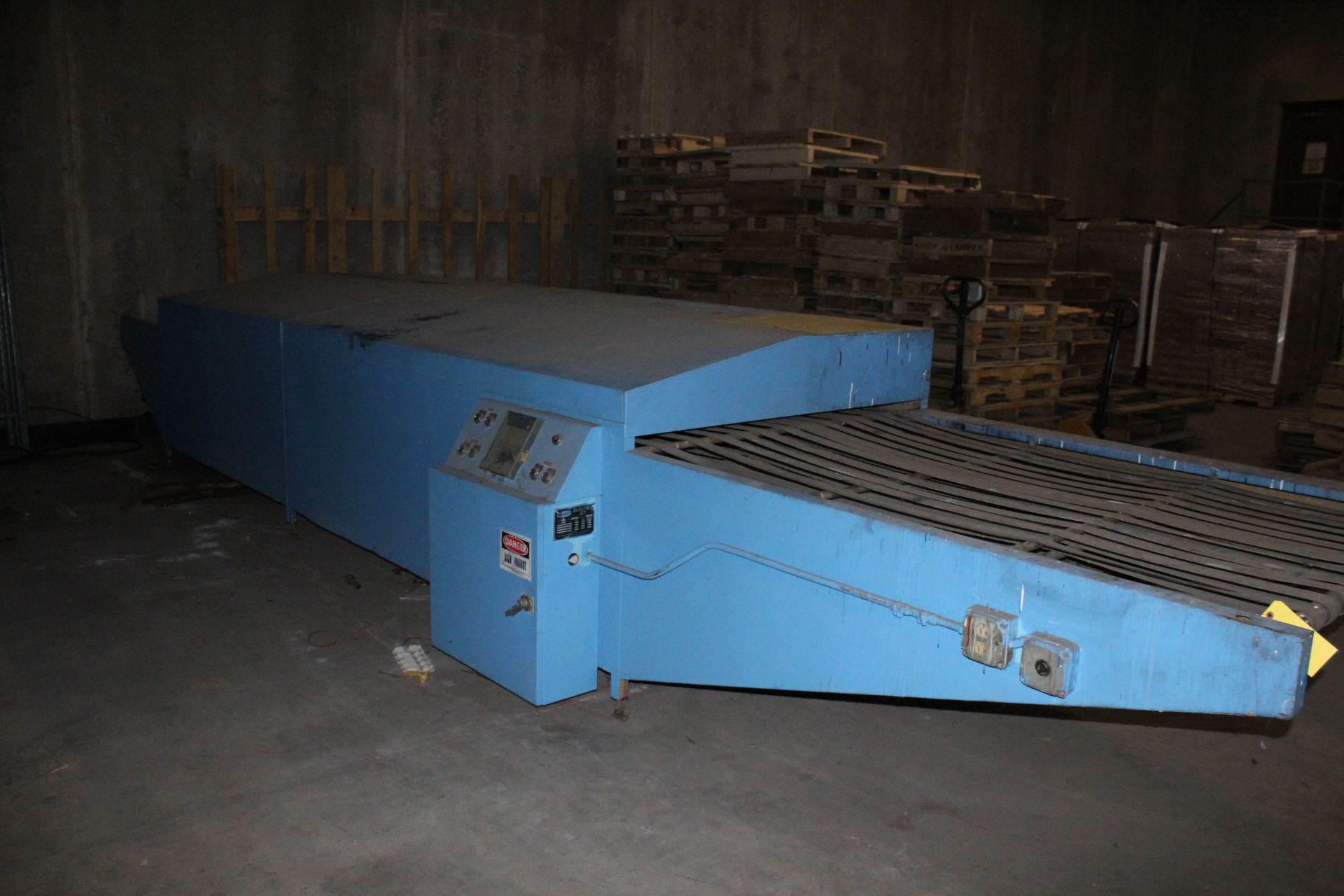 ARROW JET CONVENTION SCREEN PRINT OVEN DRYER, WITH COOLING UNIT, 48" BELT, 28' LONG, 5'5" WIDE - Image 2 of 4