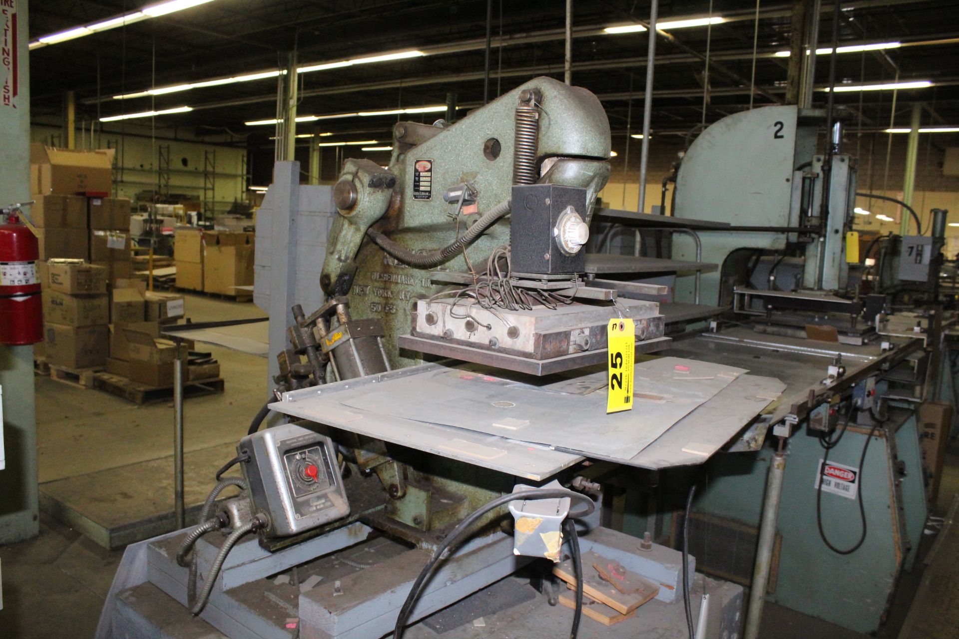 KENSOL MODEL K50D SEALING PRESS, S/N S336G - Image 4 of 4