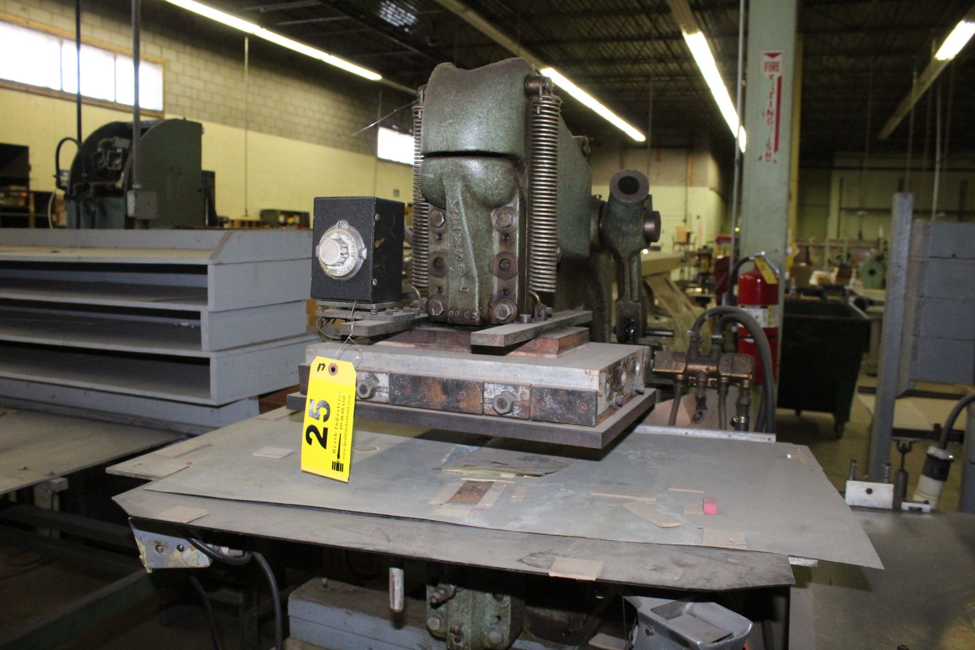 KENSOL MODEL K50D SEALING PRESS, S/N S336G - Image 2 of 4