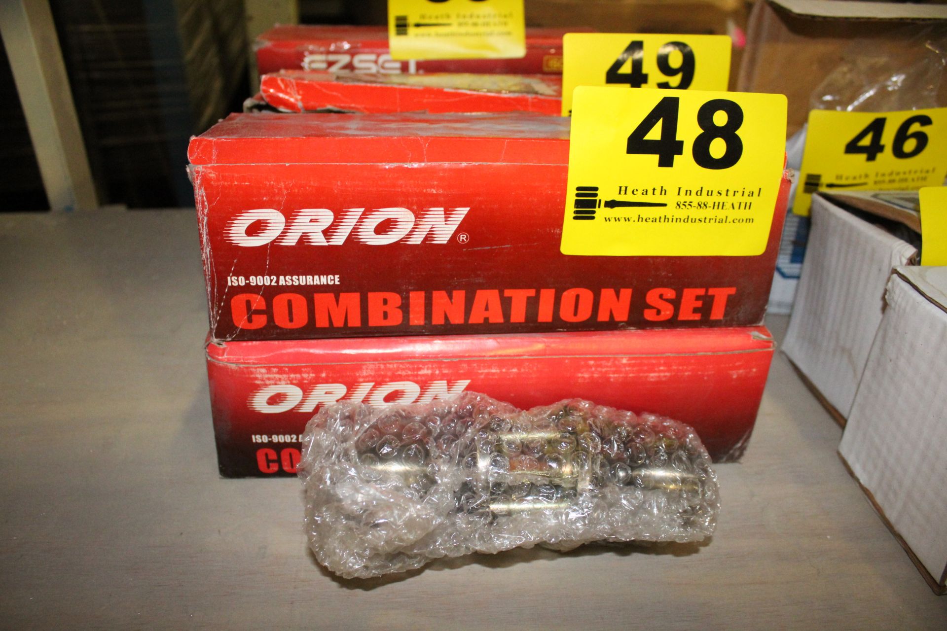(2) ORION MODEL BP-310TU-BA-US5 ANTIQUE BRASS BACK SET, FOR 2-3/8" OR 2-3/4" DOOR
