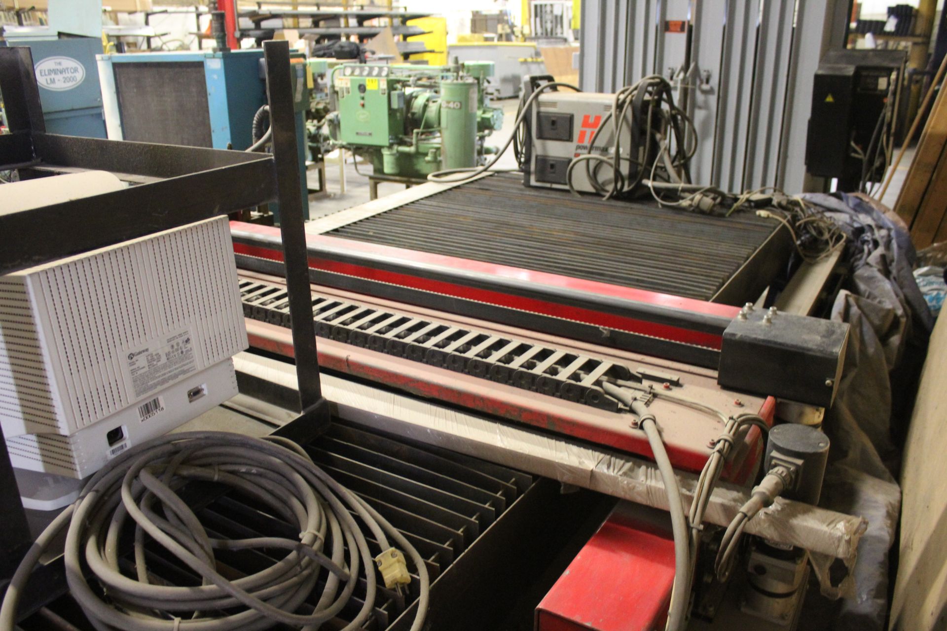 KOIKE / ADVANCE CUTTING SYTEMS MODEL DUCT CUTTER 510 PLASMA CUTTING TABLE, 62" X 126" TABLE, - Image 9 of 11