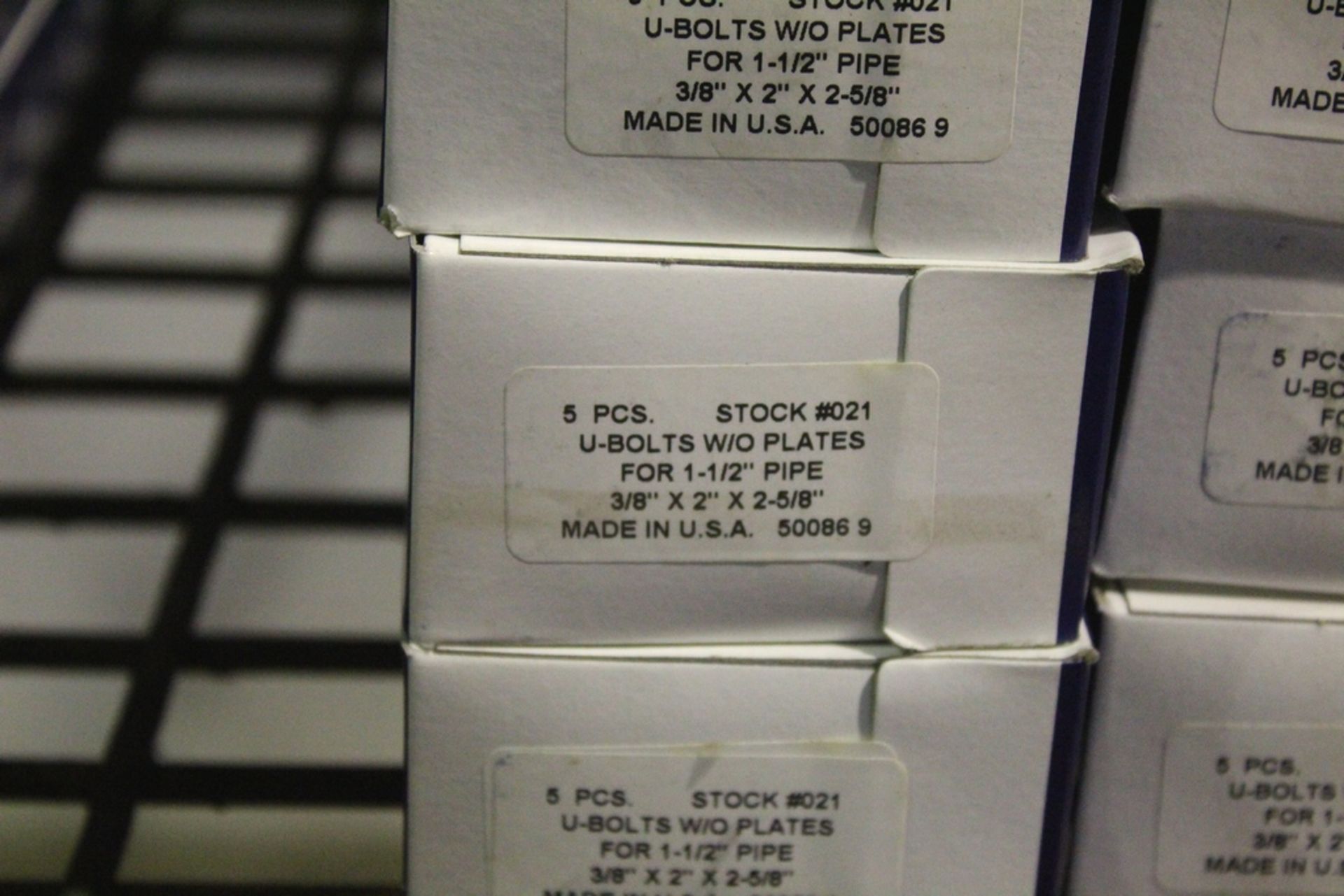 (18) BOXES CHICAGO HARDWARE U-BOLTS, 3/8" X 2" X 2-5/8" - Image 3 of 3