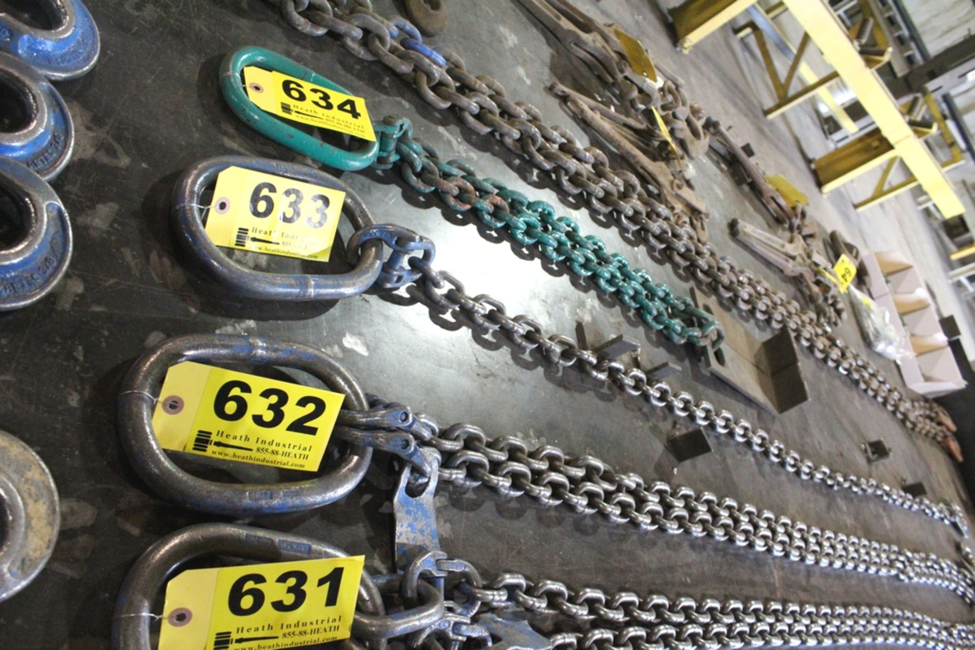 SINGLE LEG LIFTING CHAIN 7' WITH CERT TAG