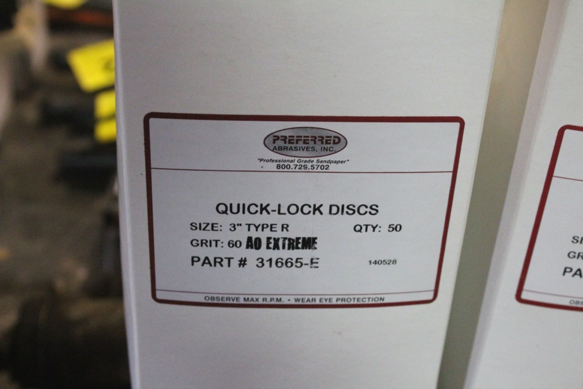 BOXES 3" TYPE R 60 GRID QUICK-LOCK DISKS (50 /BOX) - Image 2 of 2