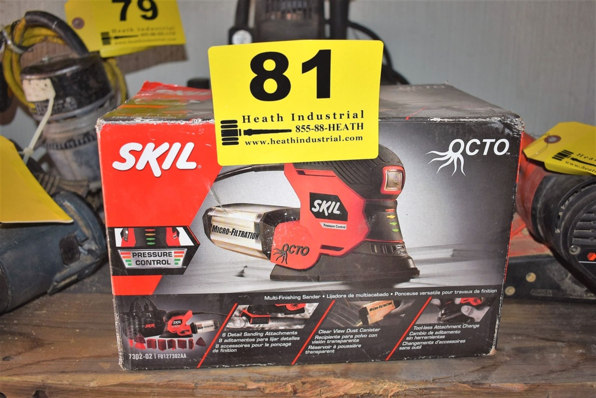 SKIL MODEL 7302-02 MULTI FINISHING SANDER