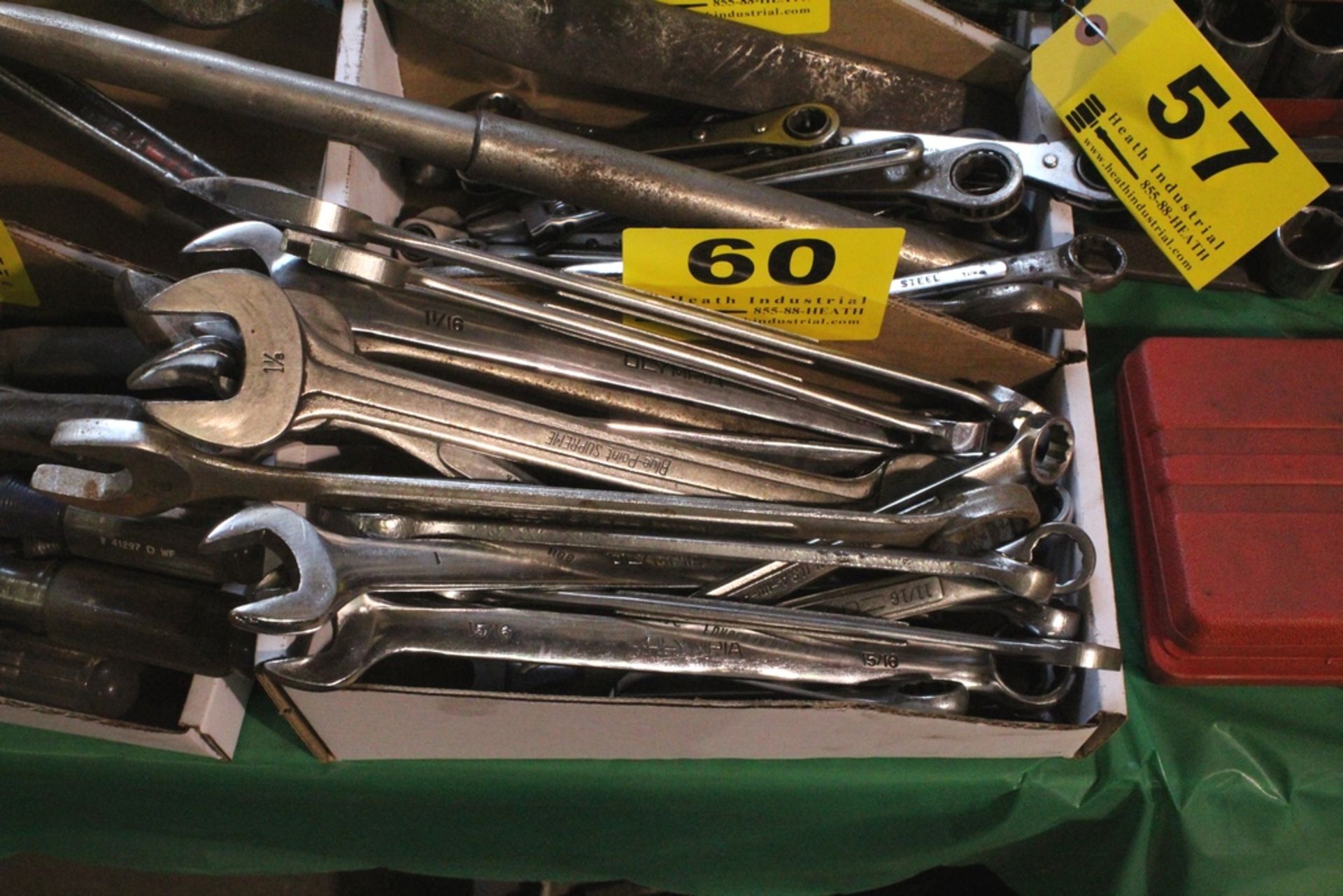 ASSORTED COMBINATION WRENCHES