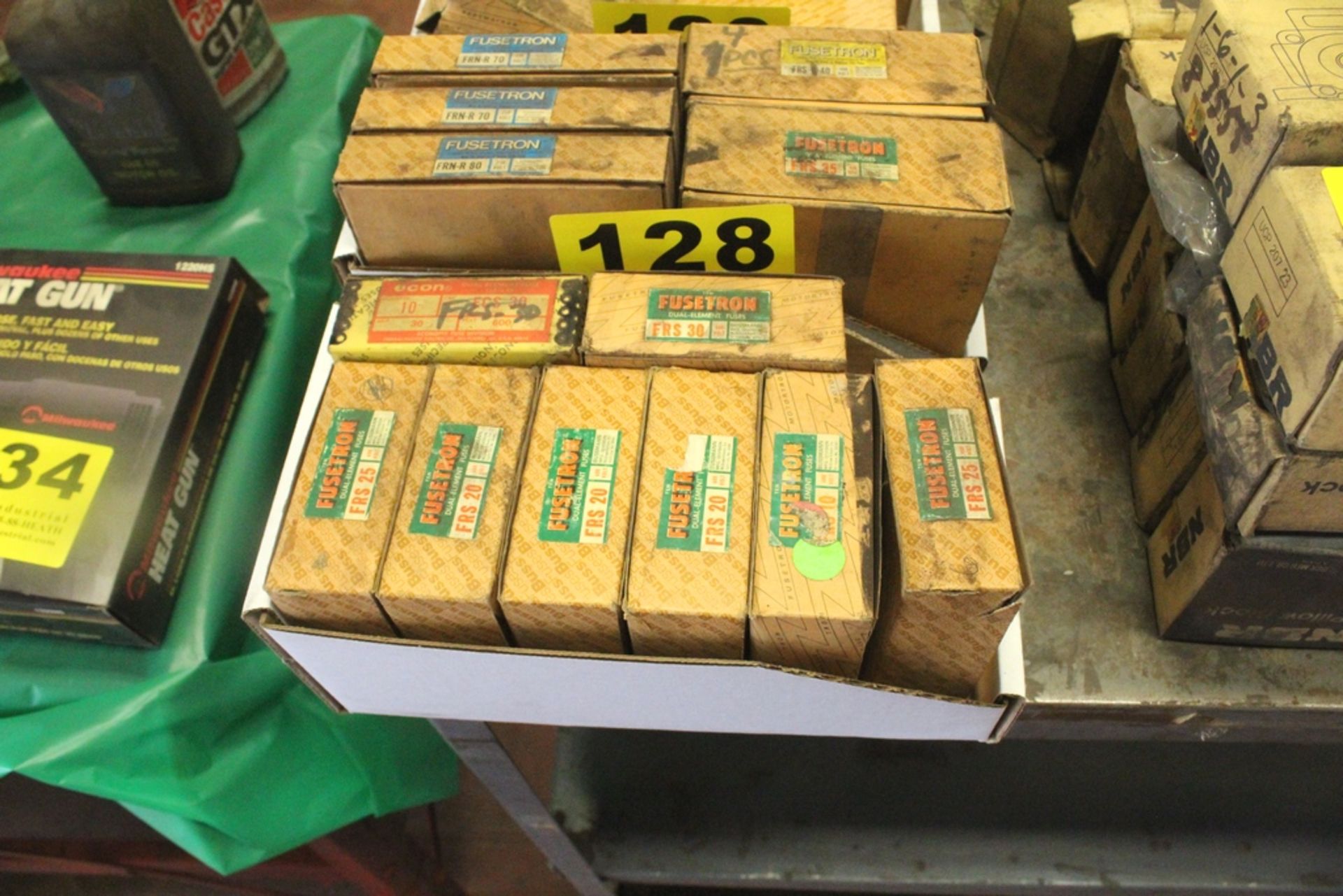 BOXES OF FUSETRON FUSES RANGING FROM FRS 20 TO FRS 30