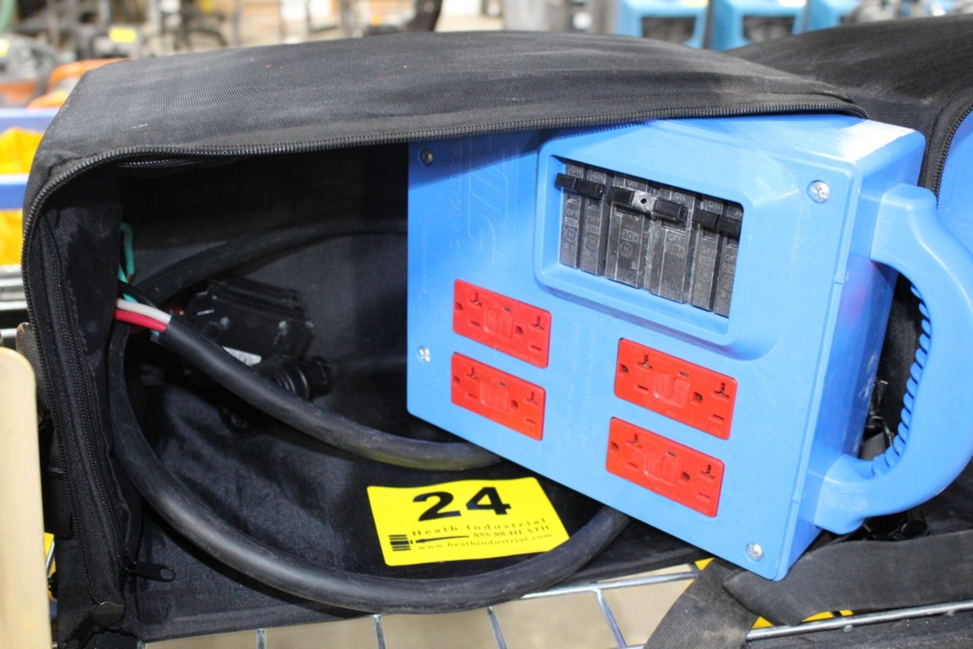 GMS MODEL GMS1430-PDC PORTABLE POWER DISTRIBUTION CENTER / WITH BAG