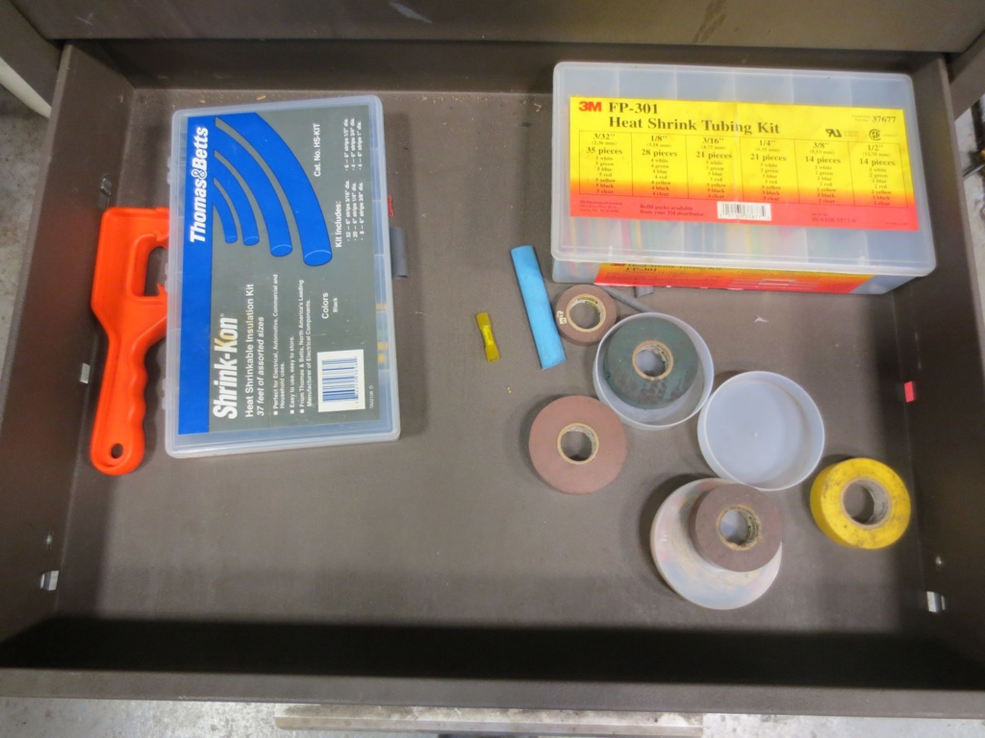KENNEDY TOOL BOX WITH CONTENTS OF TOOLS, BOLTS, SCREWS, SEALS ETC. - Image 5 of 6