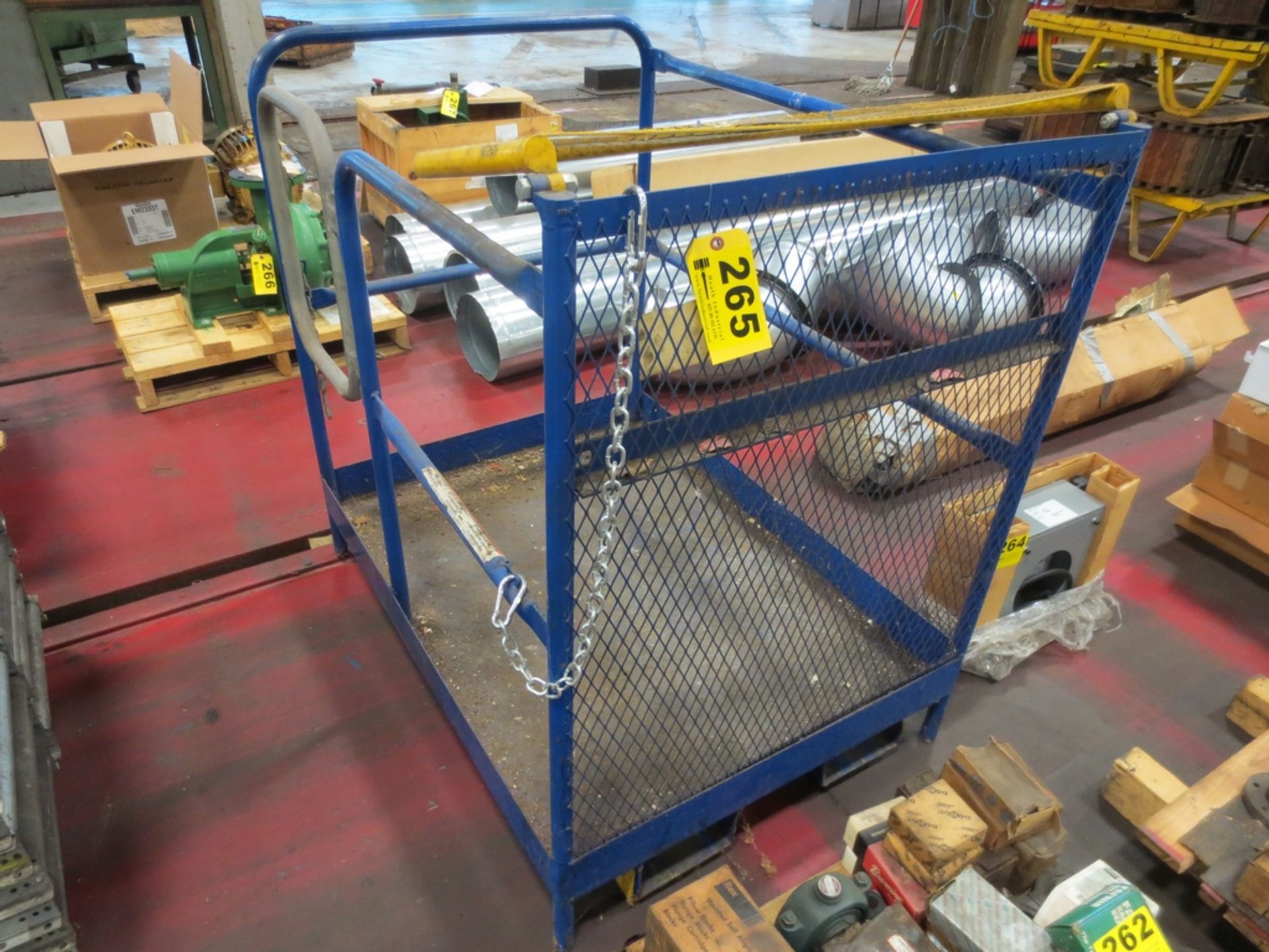 FORKLIFT SAFETY CAGE