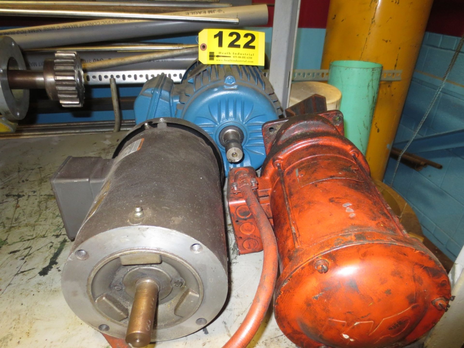 (2) ELECTRIC MOTORS