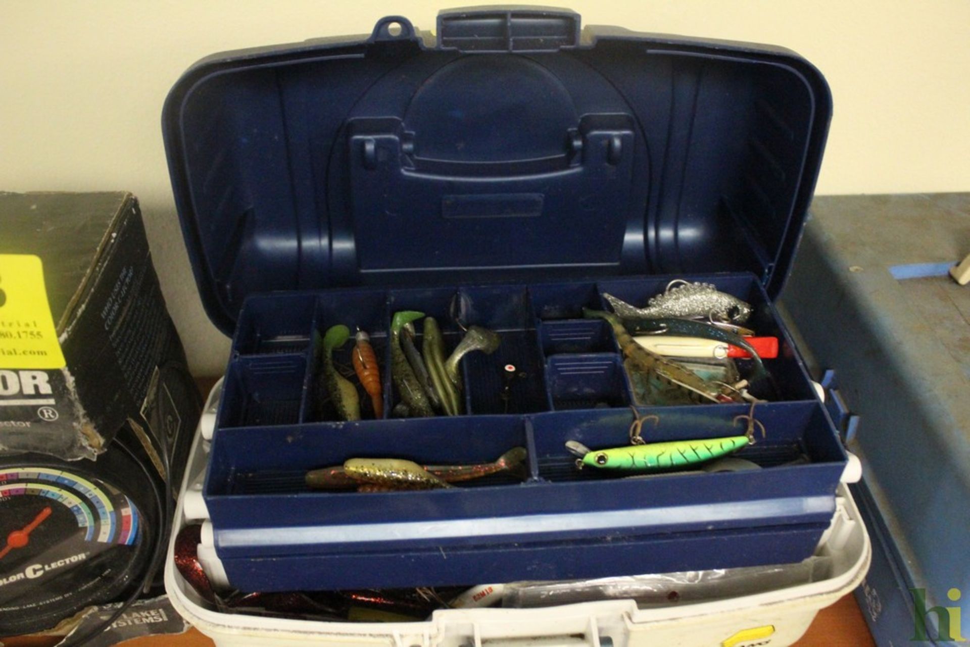 PLANO TACKLE BOX WITH CONTENTS - Image 2 of 2