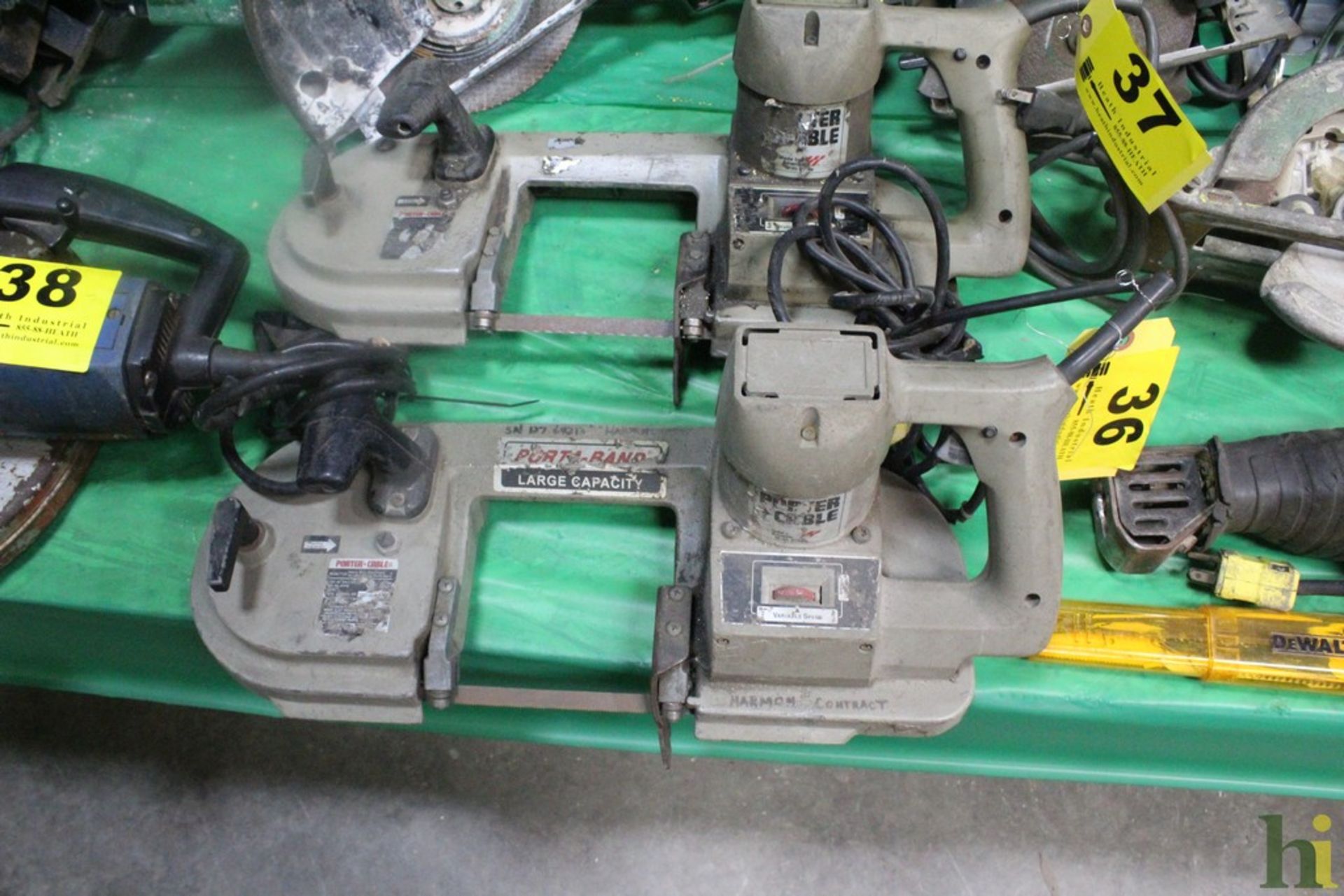 PORTER-CABLE MODEL 7724 PORTABLE BAND SAW