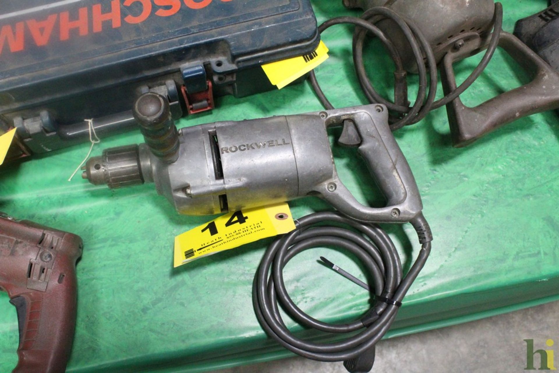 ROCKWELL MODEL 758 1/2" HEAVY DUTY ELECTRIC DRILL