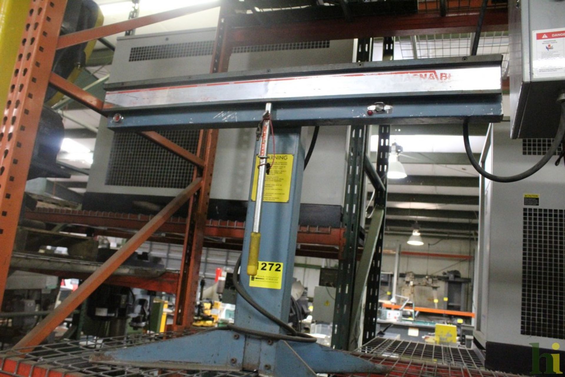 WHITNEY MAGNA BEND MAGNETIC PRESS BRAKE, 52"