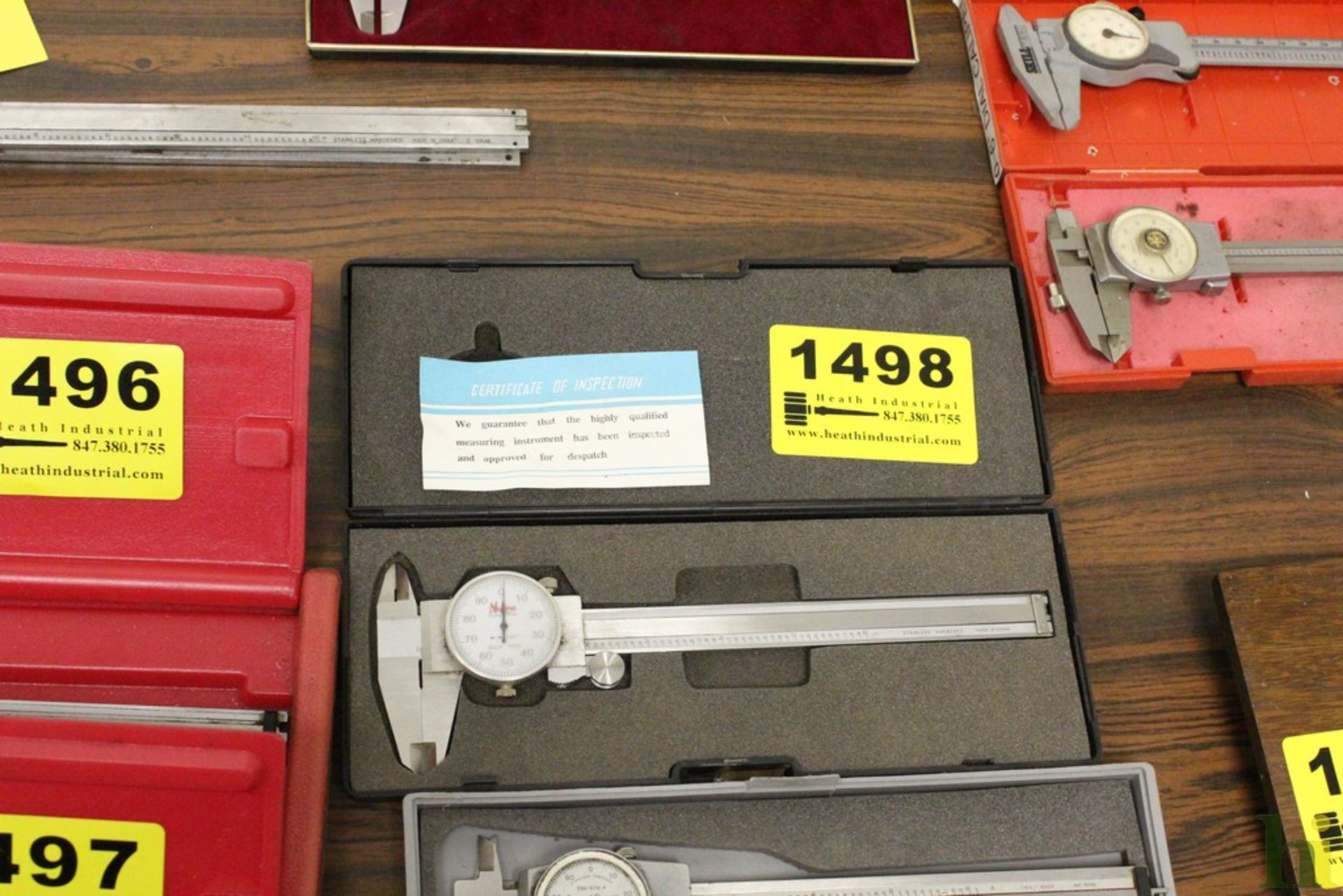 NULINE 6" MICROMETER WITH DIAL INDICATOR