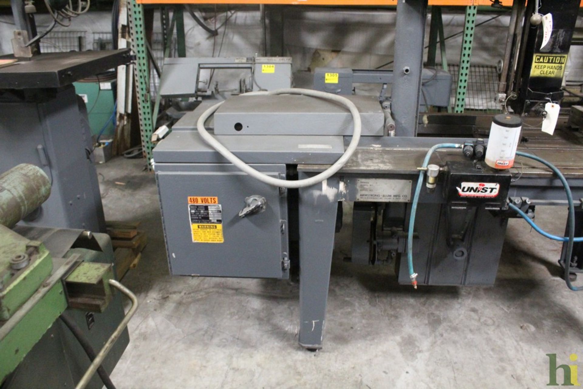 MARVEL SERIES 8 MARK 1 UNIVERSAL VERTICAL BAND SAW, S/N 822825-W - Image 3 of 9